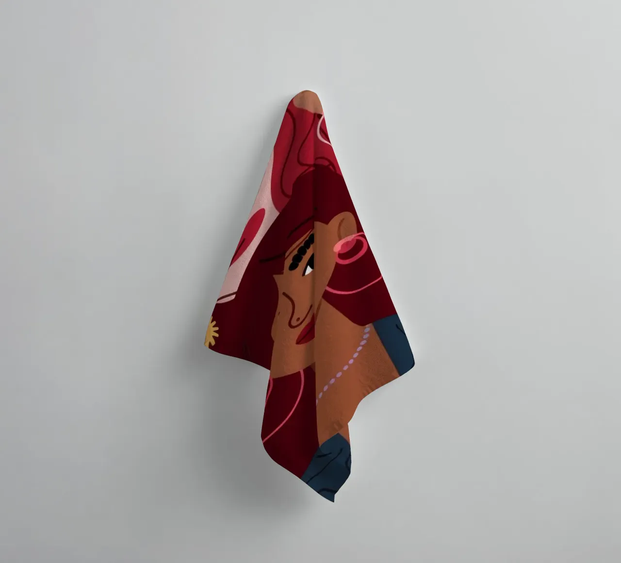 Diverse Unity Portrait towel by Nebula Verse