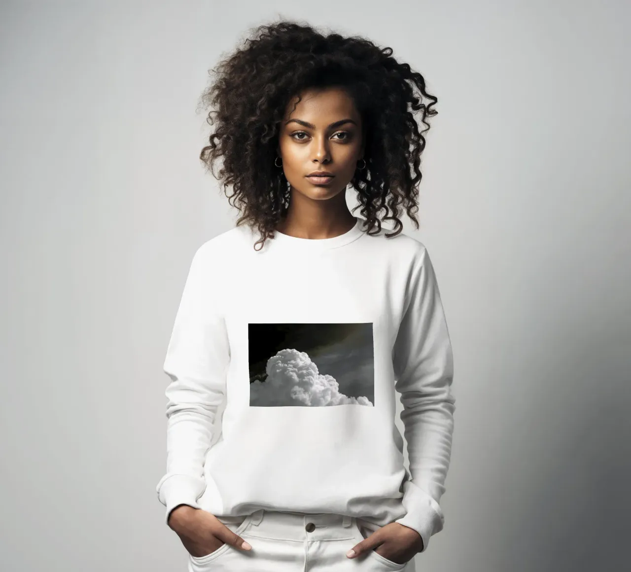 Cloudscape 4 felpa da Nur Mut