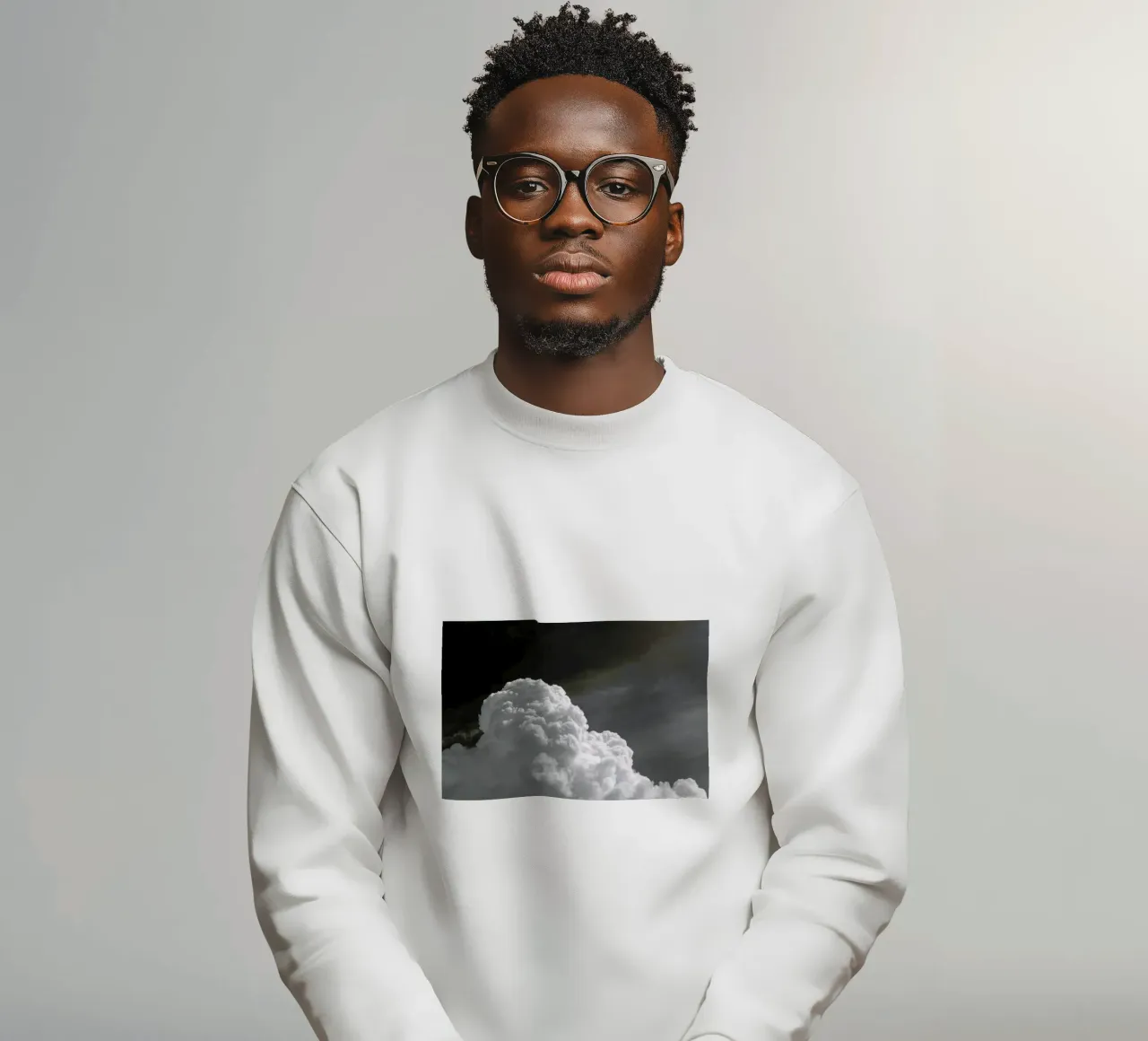 Cloudscape 4 felpa da Nur Mut