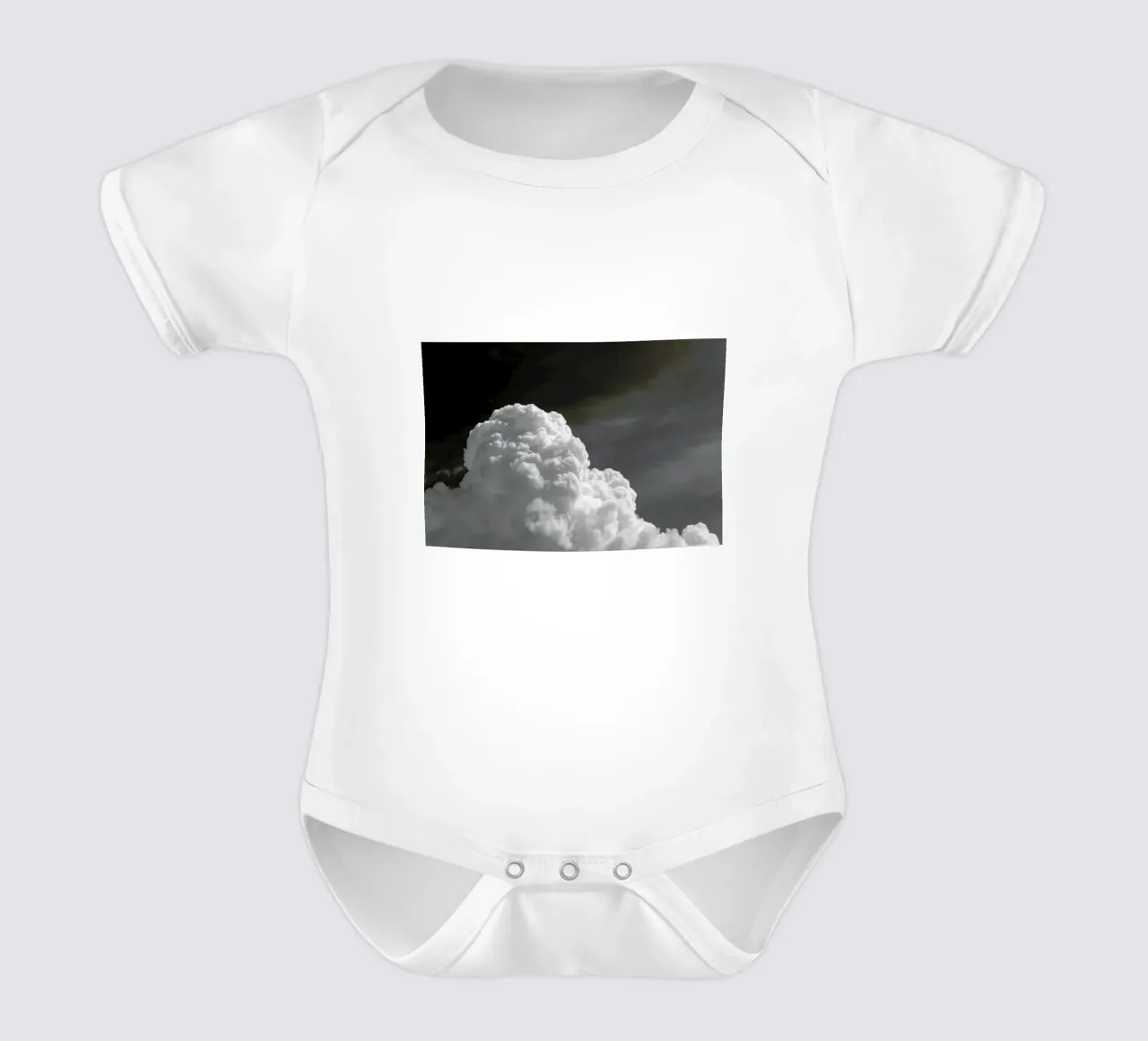 Cloudscape 4 body neonato maniche corte da Nur Mut