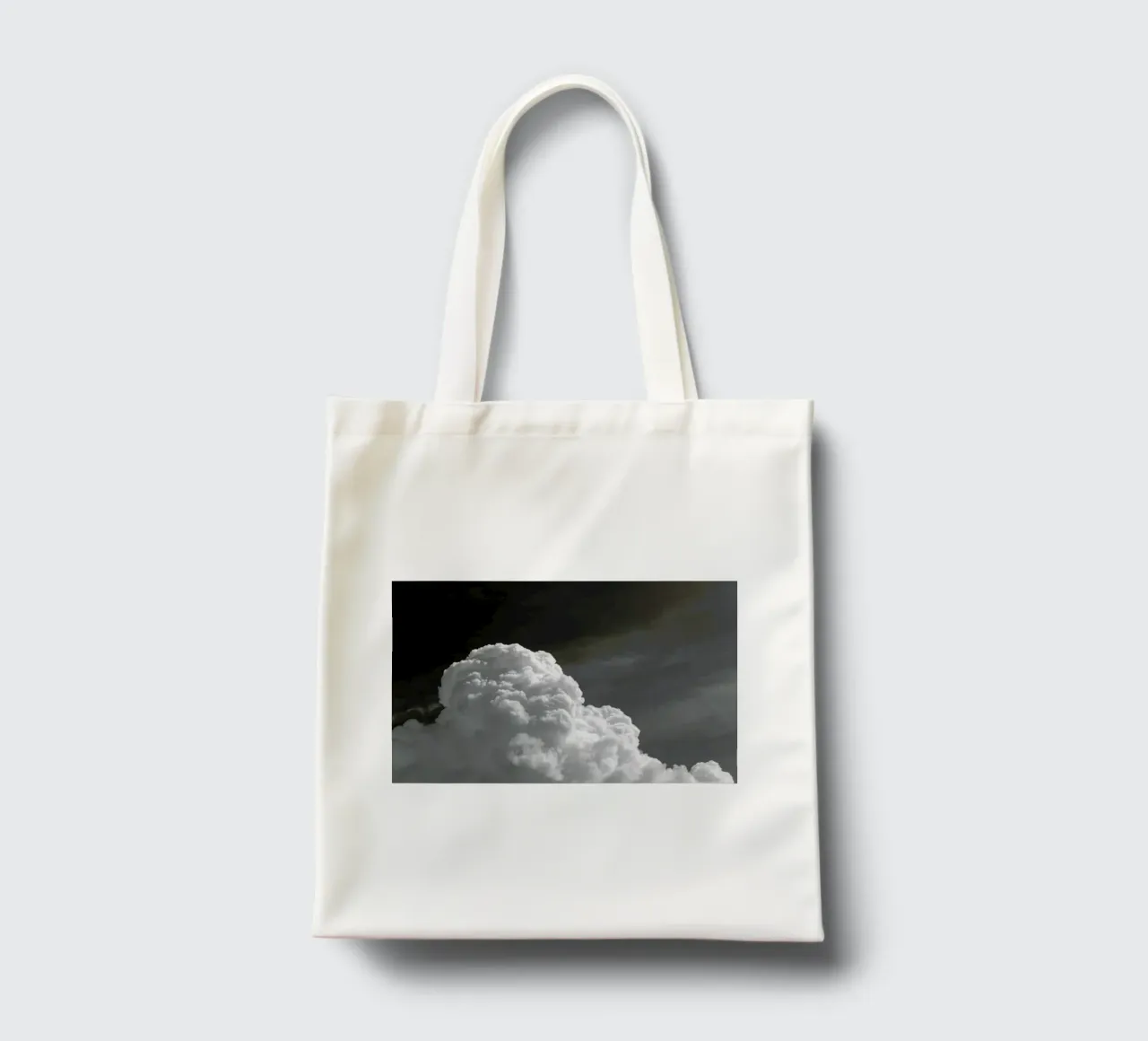 Cloudscape 4 borsa in juta da Nur Mut