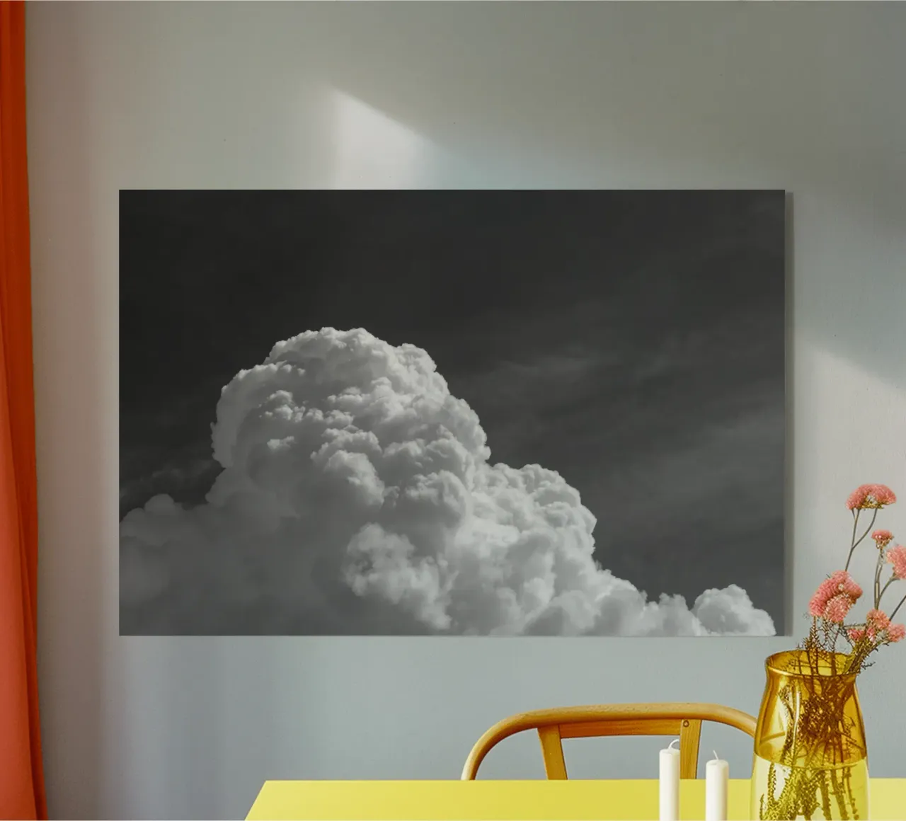 Cloudscape 4 Acryl-Glas von Nur Mut