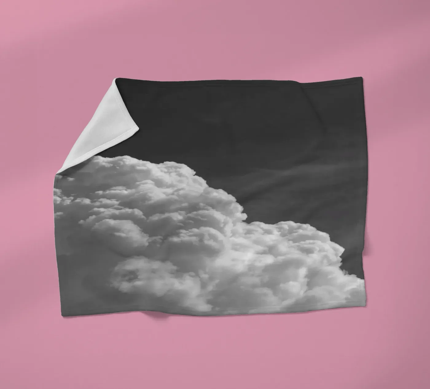 Cloudscape 4 fleece blanket by Nur Mut