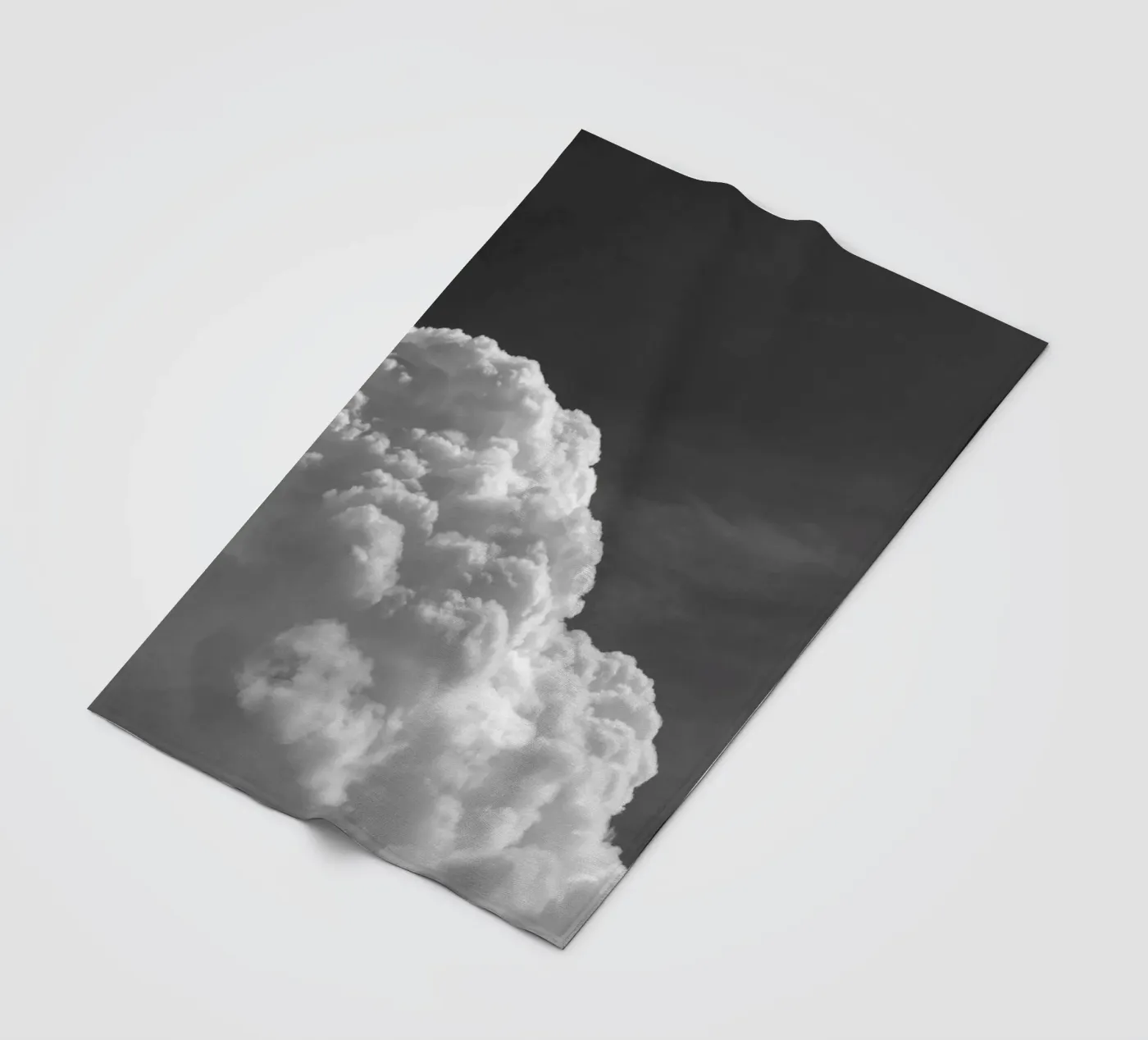 Cloudscape 4 fleece blanket by Nur Mut