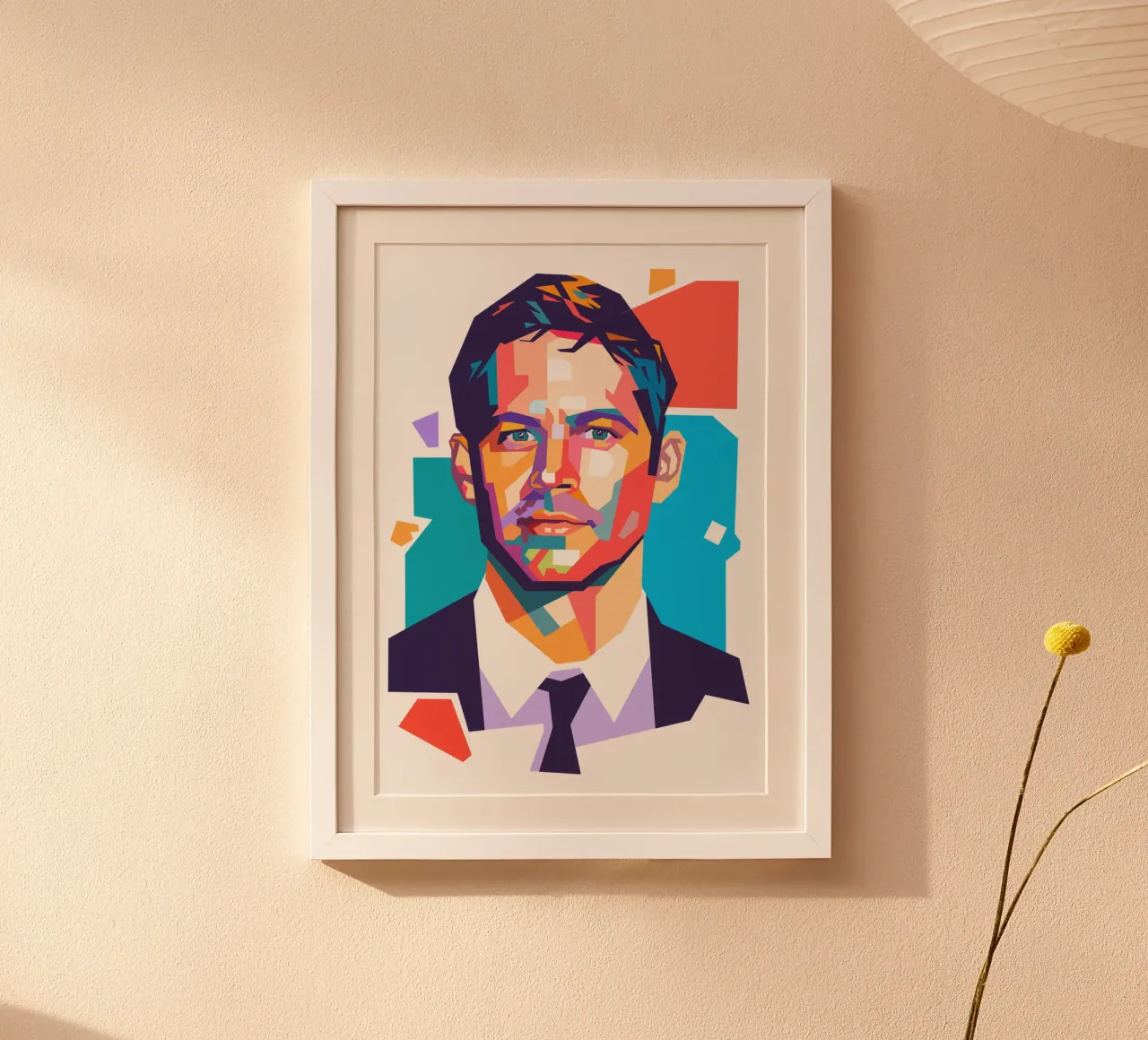 Ritratto pop art di Paul Walker carta hahnemühle da Hantamrata