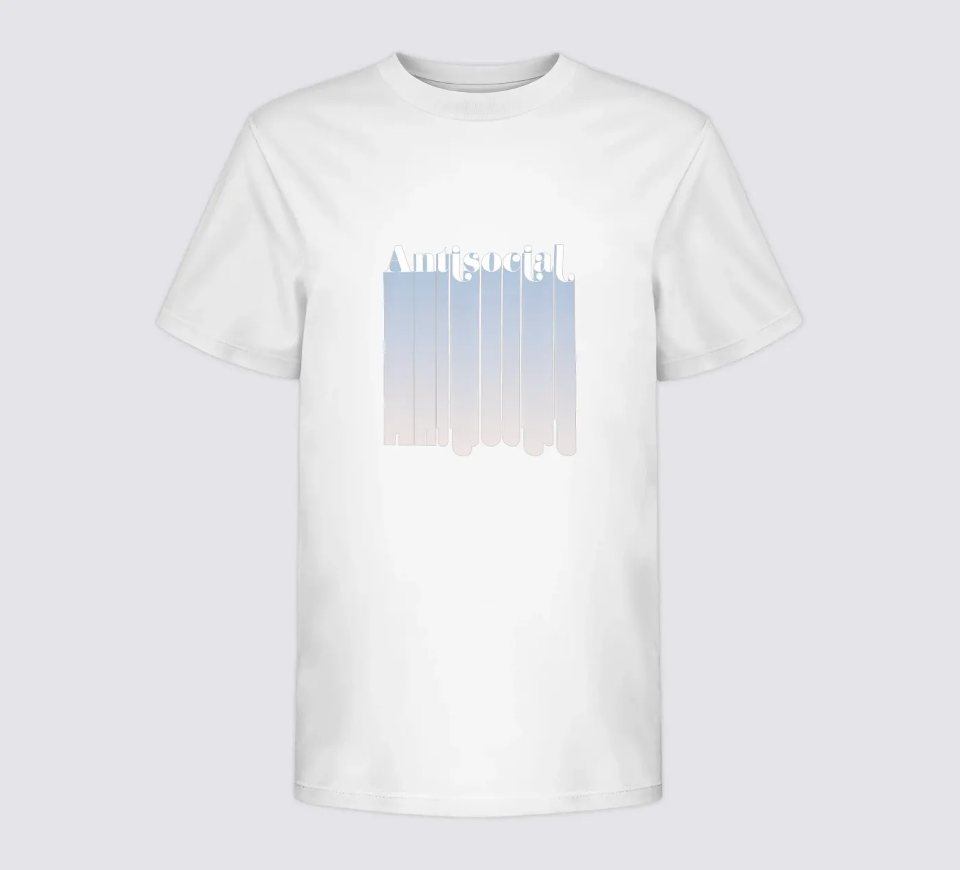 Antisocial t-shirt bambini da DesigndN