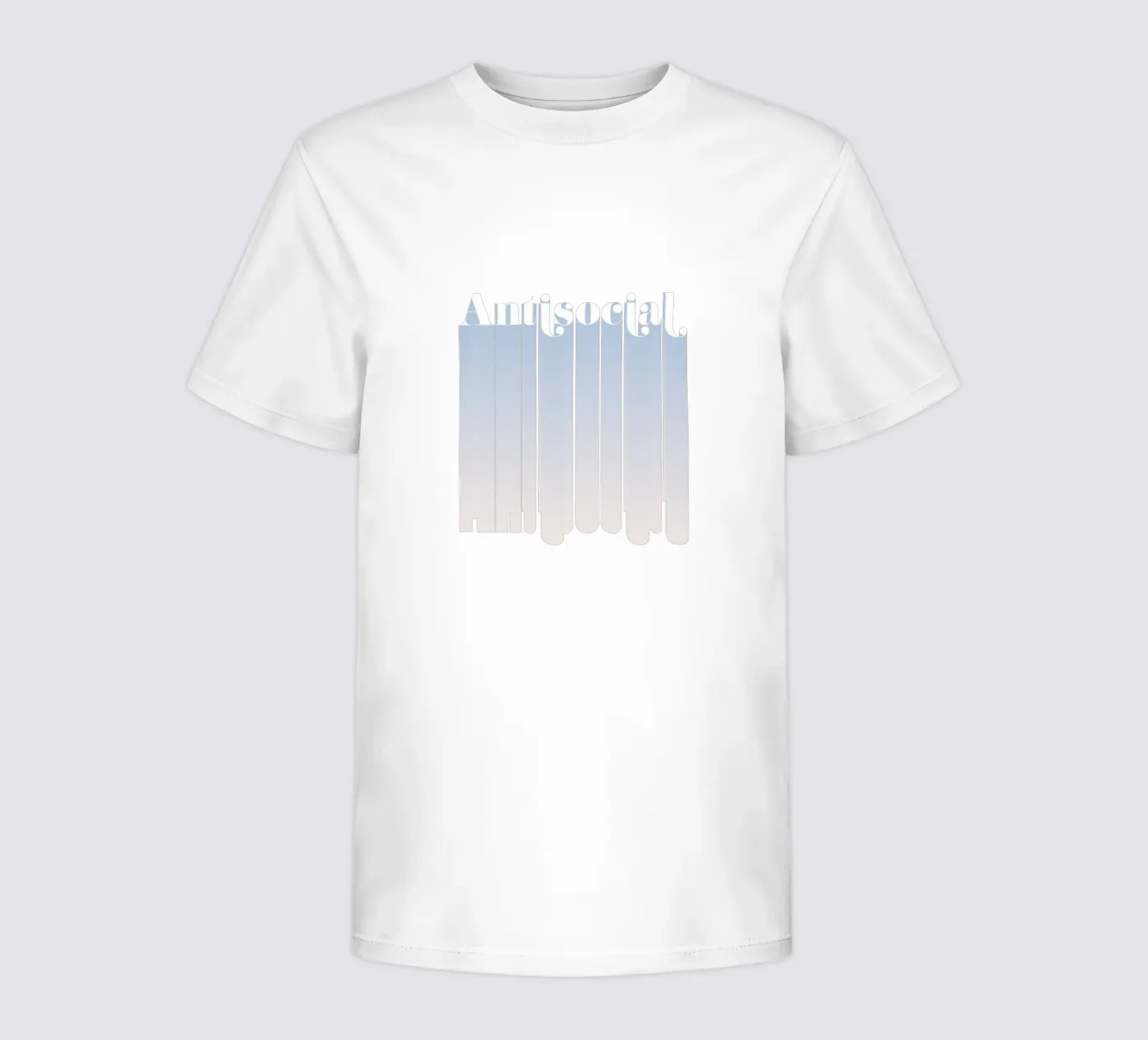Antisocial t-shirt bambini da DesigndN