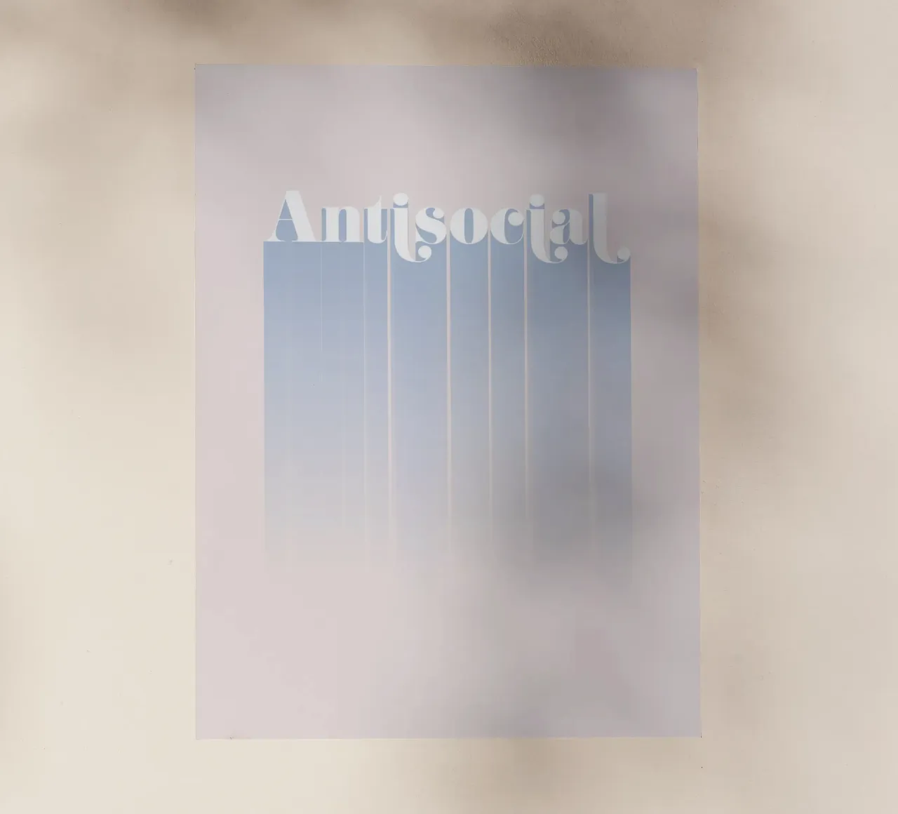 Antisocial pellicola backlit da DesigndN