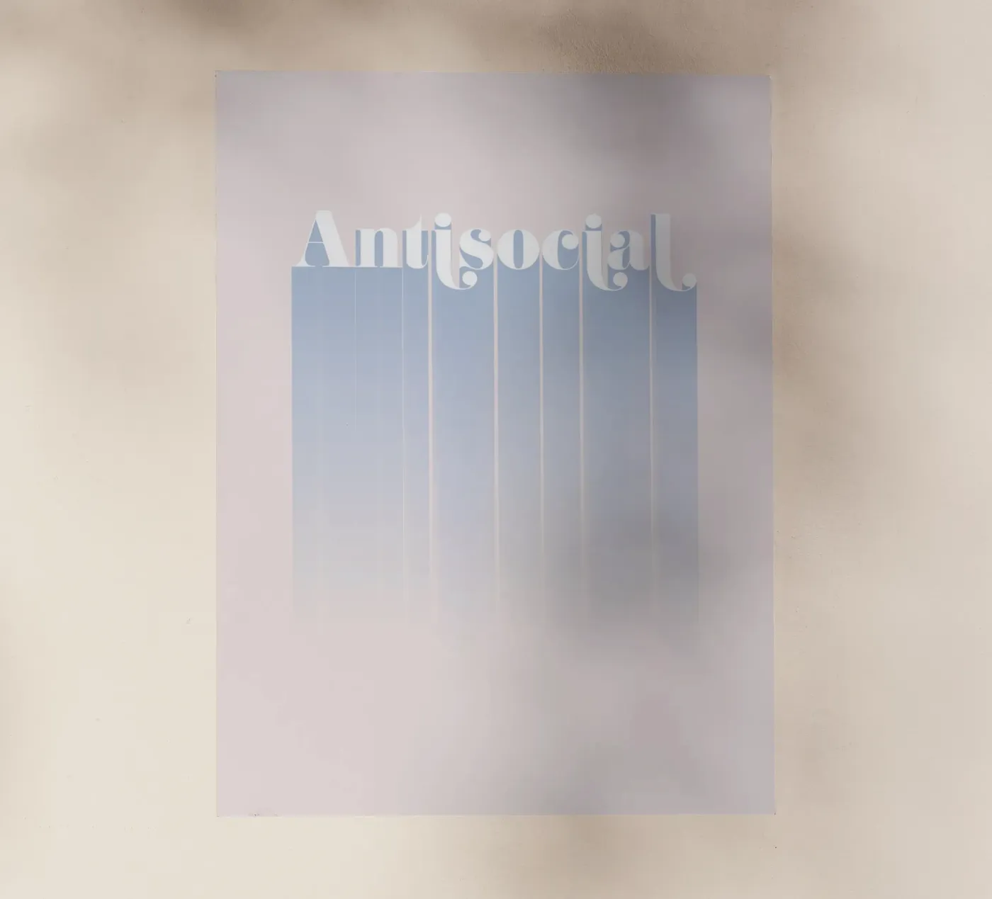 Antisocial pellicola backlit da DesigndN