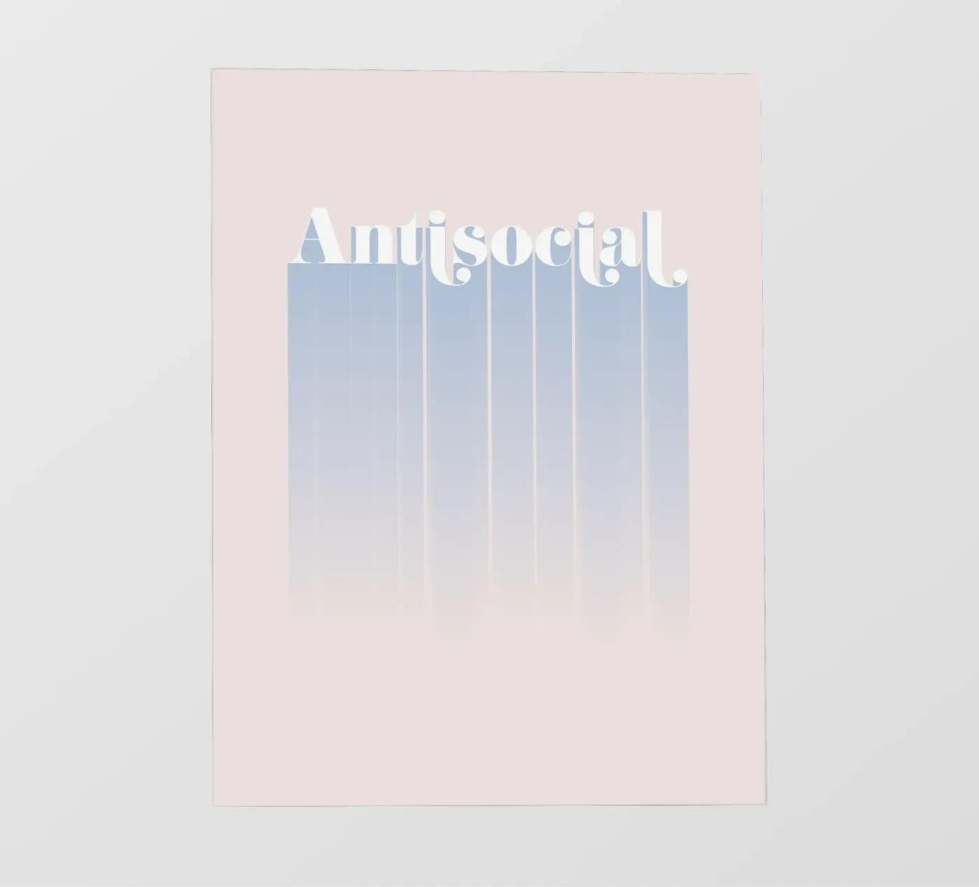 Antisocial pellicola backlit da DesigndN