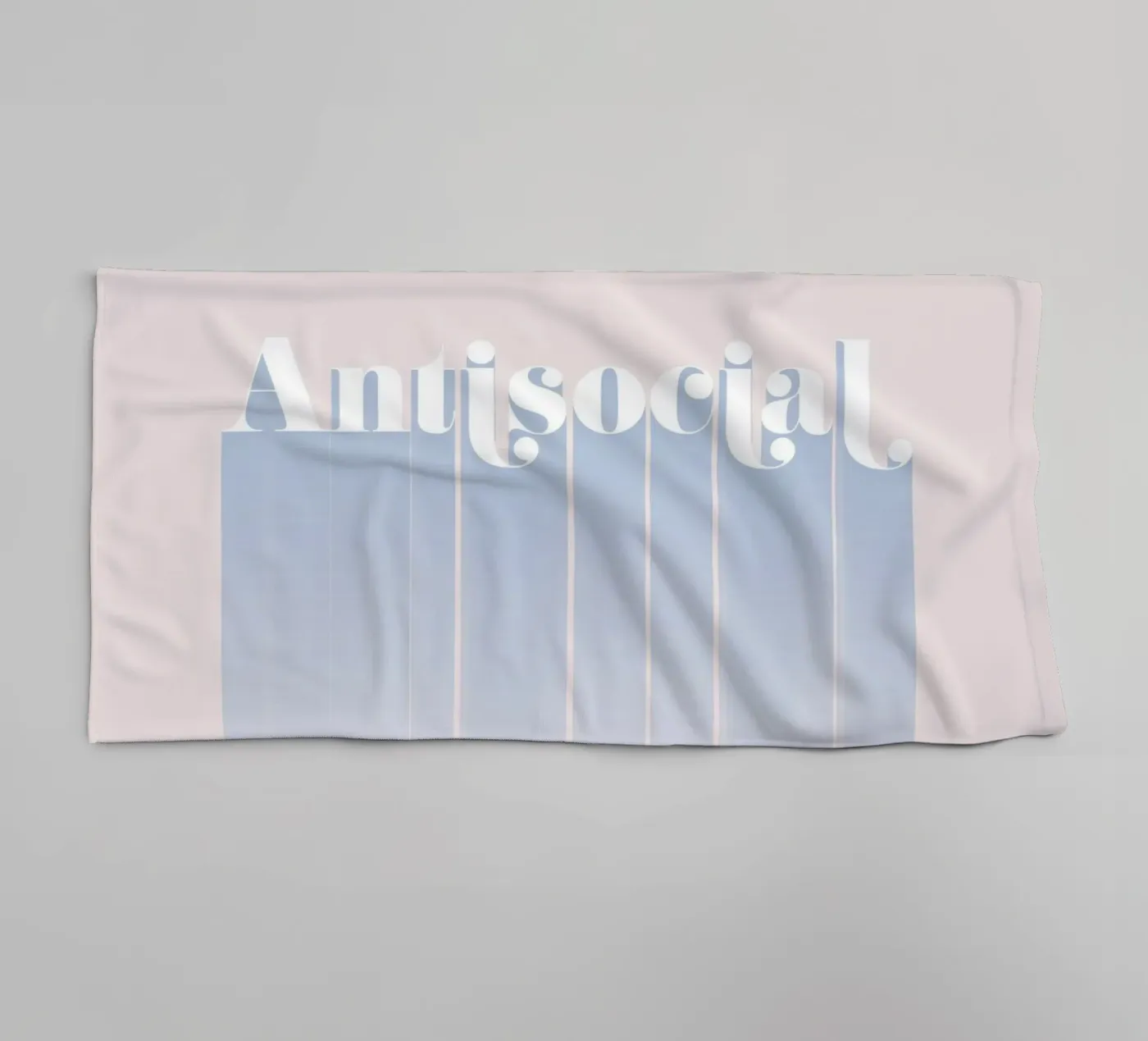 Antisocial badhanddoek van DesigndN