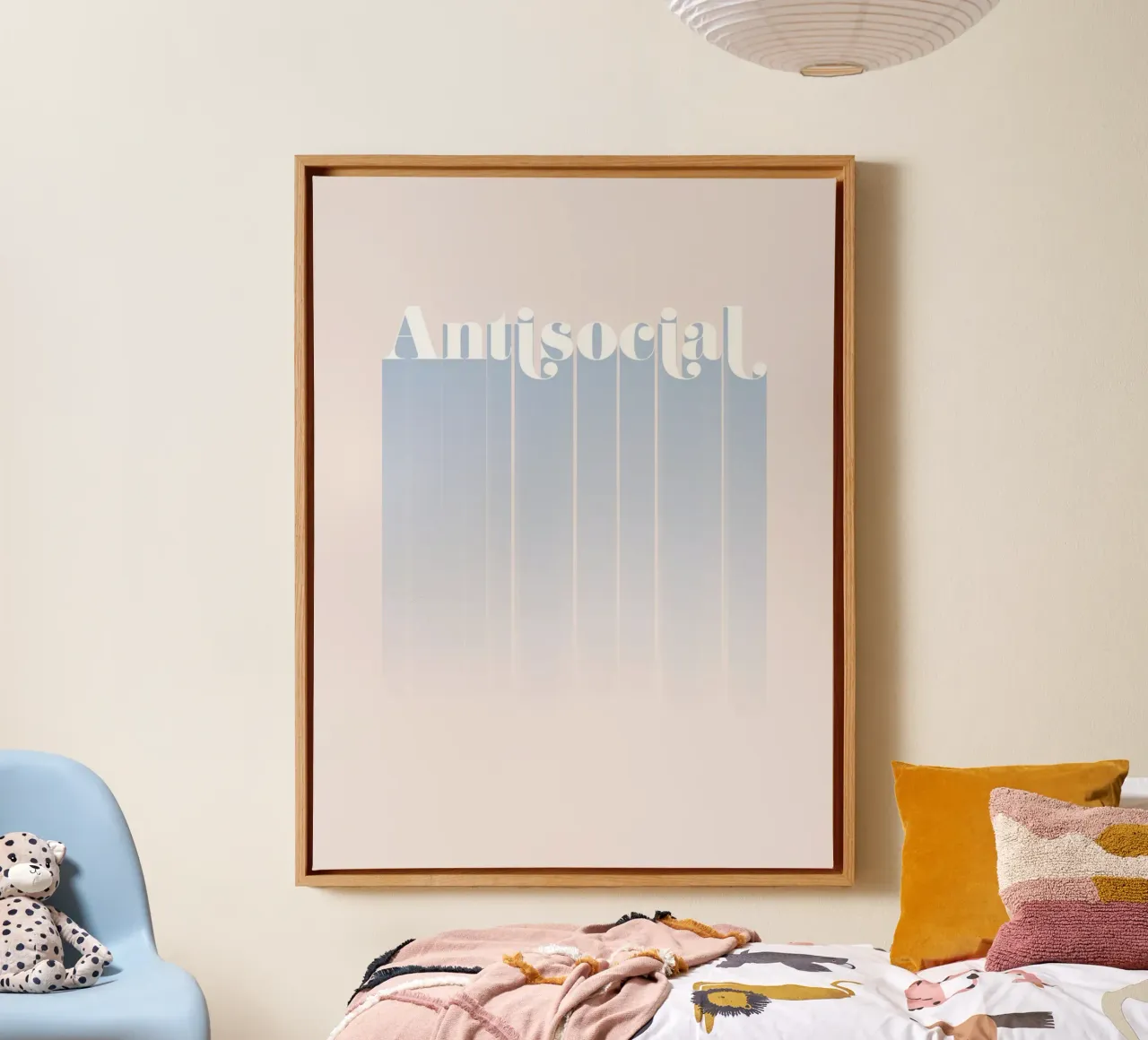 Antisocial tela da DesigndN