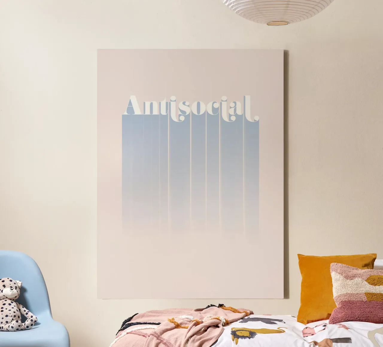 Antisocial tela da DesigndN