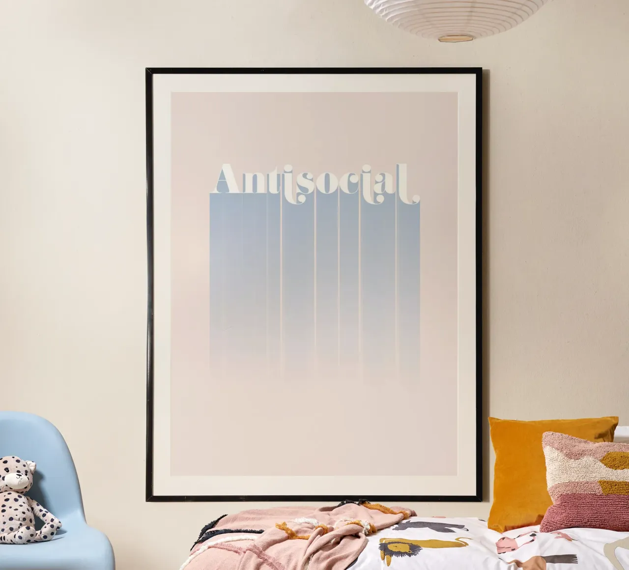 Antisocial poster da DesigndN