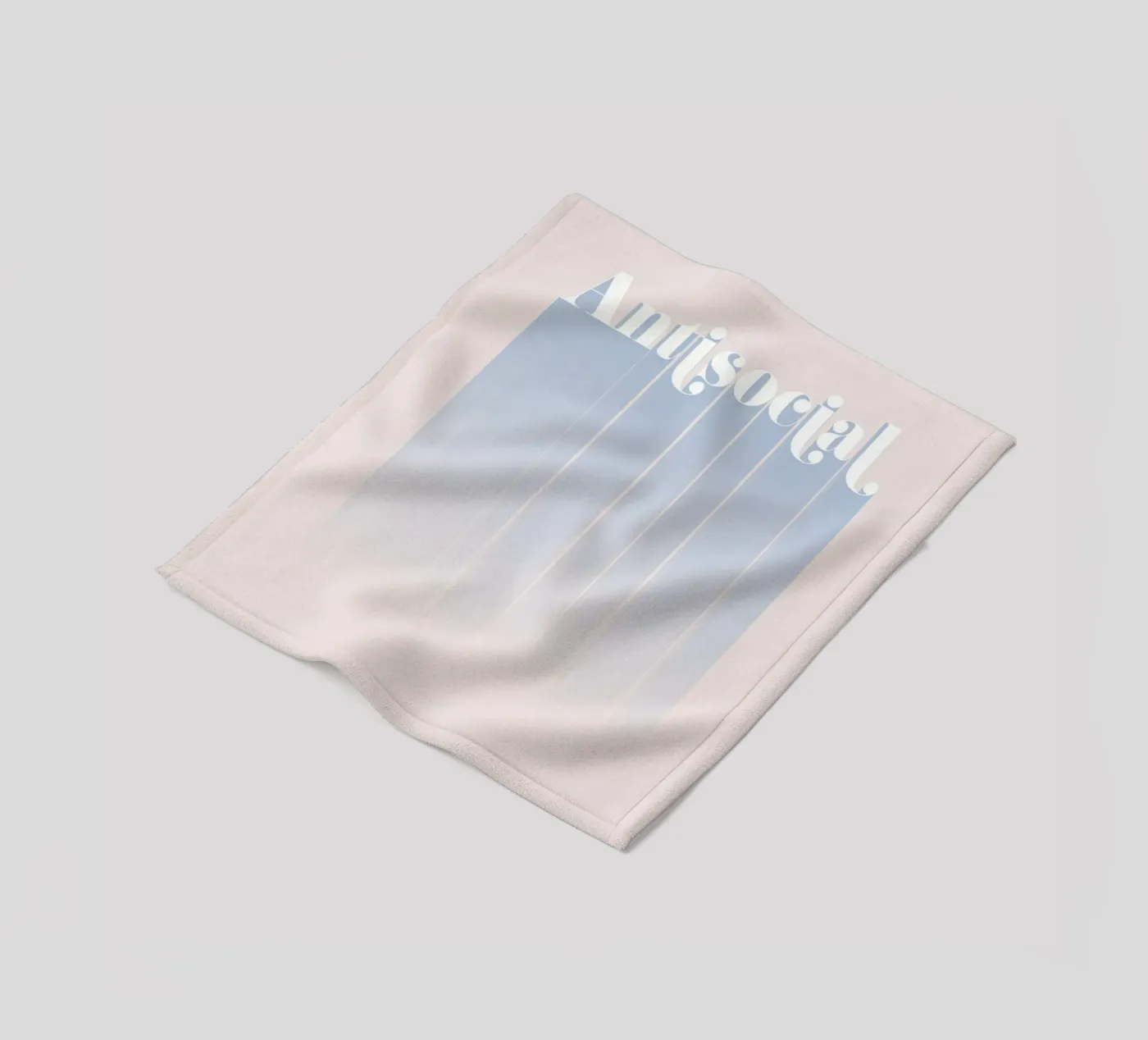 Antisocial Fleecedecke von DesigndN