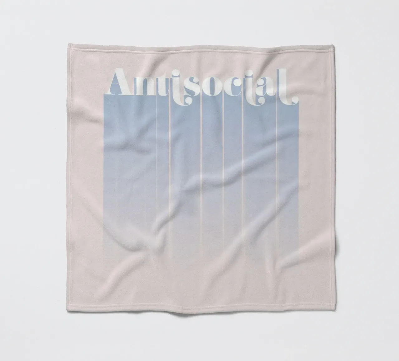 Antisocial coperta in pile da designdn