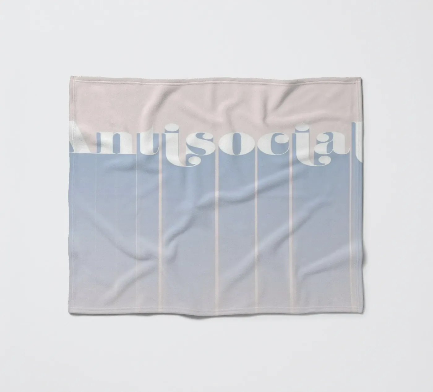 Antisocial Fleecedecke von DesigndN