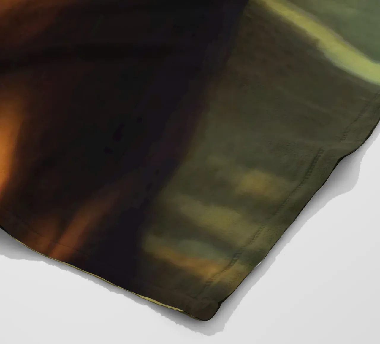 Parodia del bagno Monna Lisa coperta in pile da rangginangs