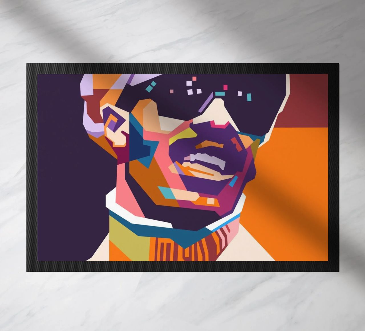 Stile artistico di Stevie Wonder WPAP zerbino da Hantamrata