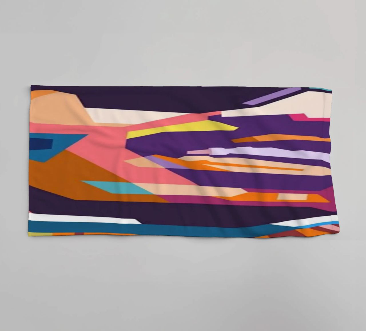Stevie Wonder WPAP art style towel by Hantamrata