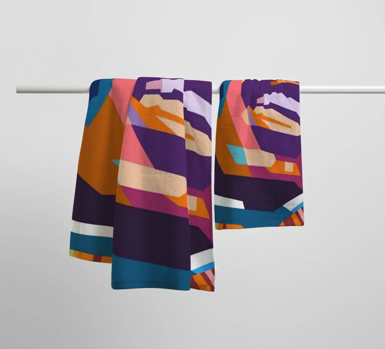 Stile artistico di Stevie Wonder WPAP asciugamano da bagno da Hantamrata