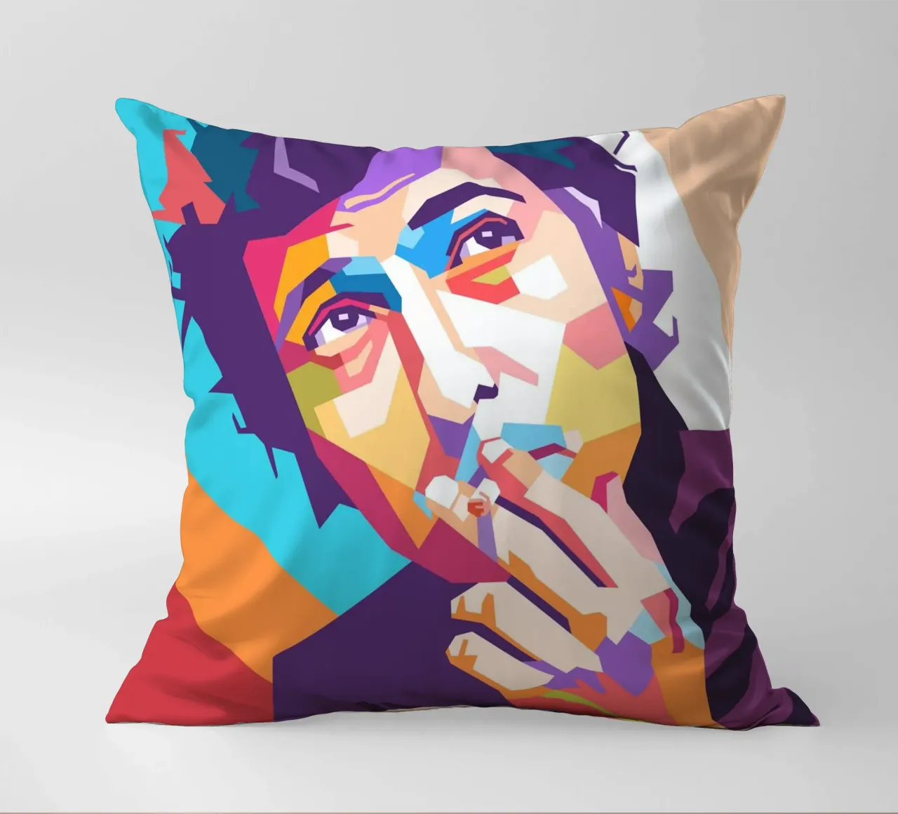 Bob Dylan design artistico cuscino da Hantamrata