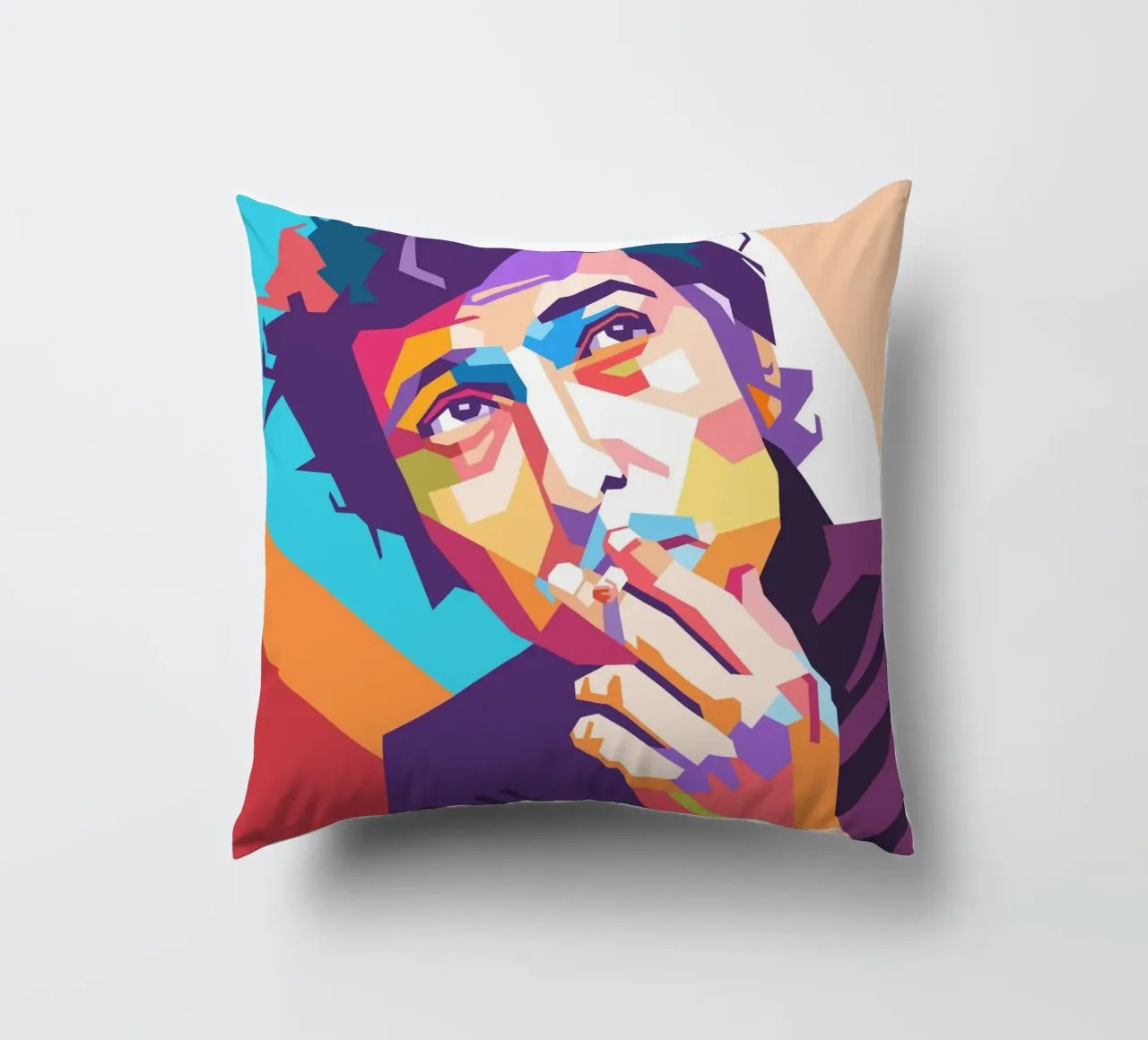Bob Dylan design artistico cuscino da Hantamrata