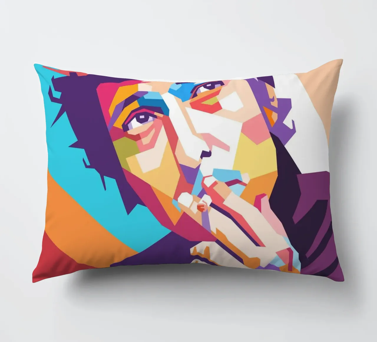 Bob Dylan design artistico cuscino da Hantamrata