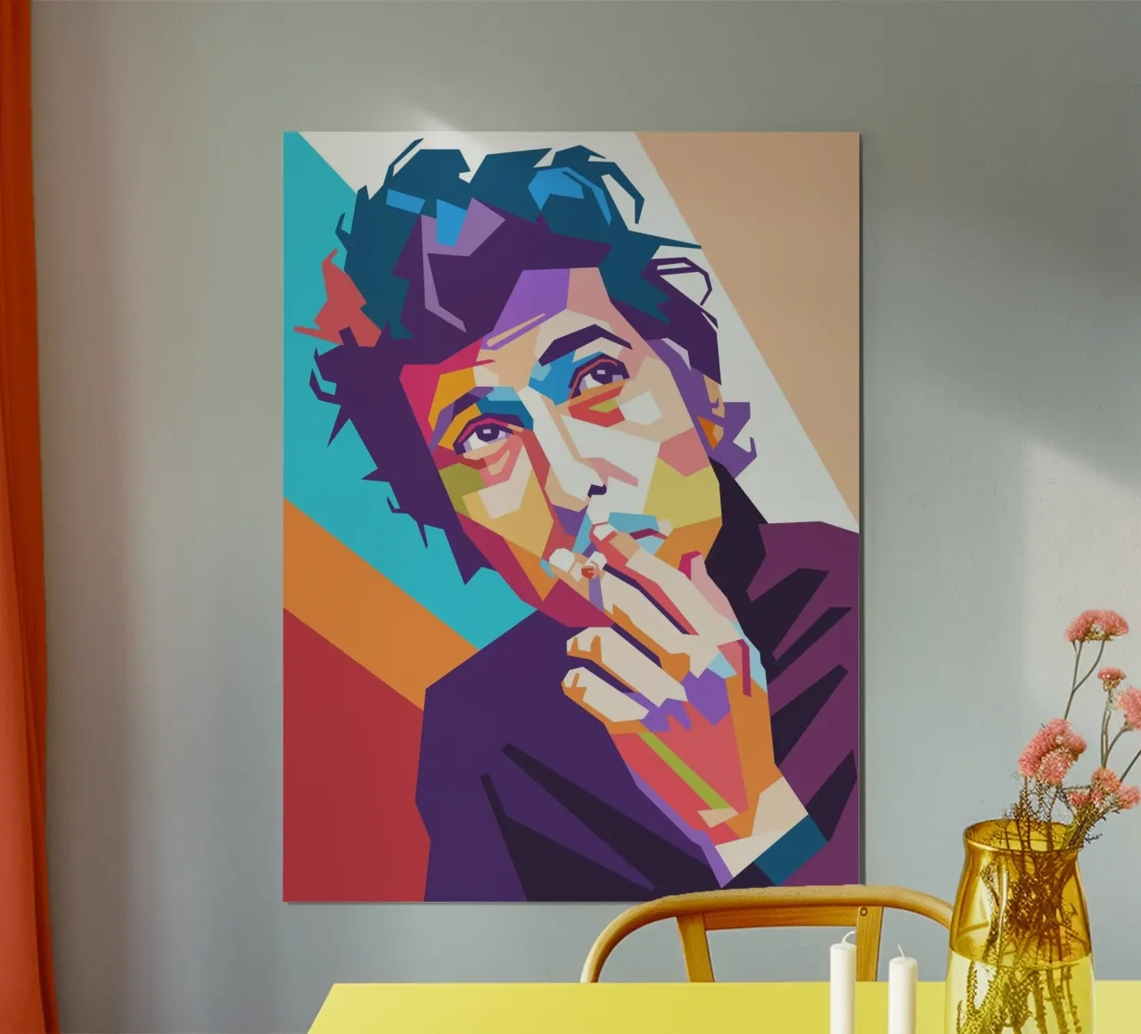 Bob Dylan design artistico carta hahnemühle da Hantamrata