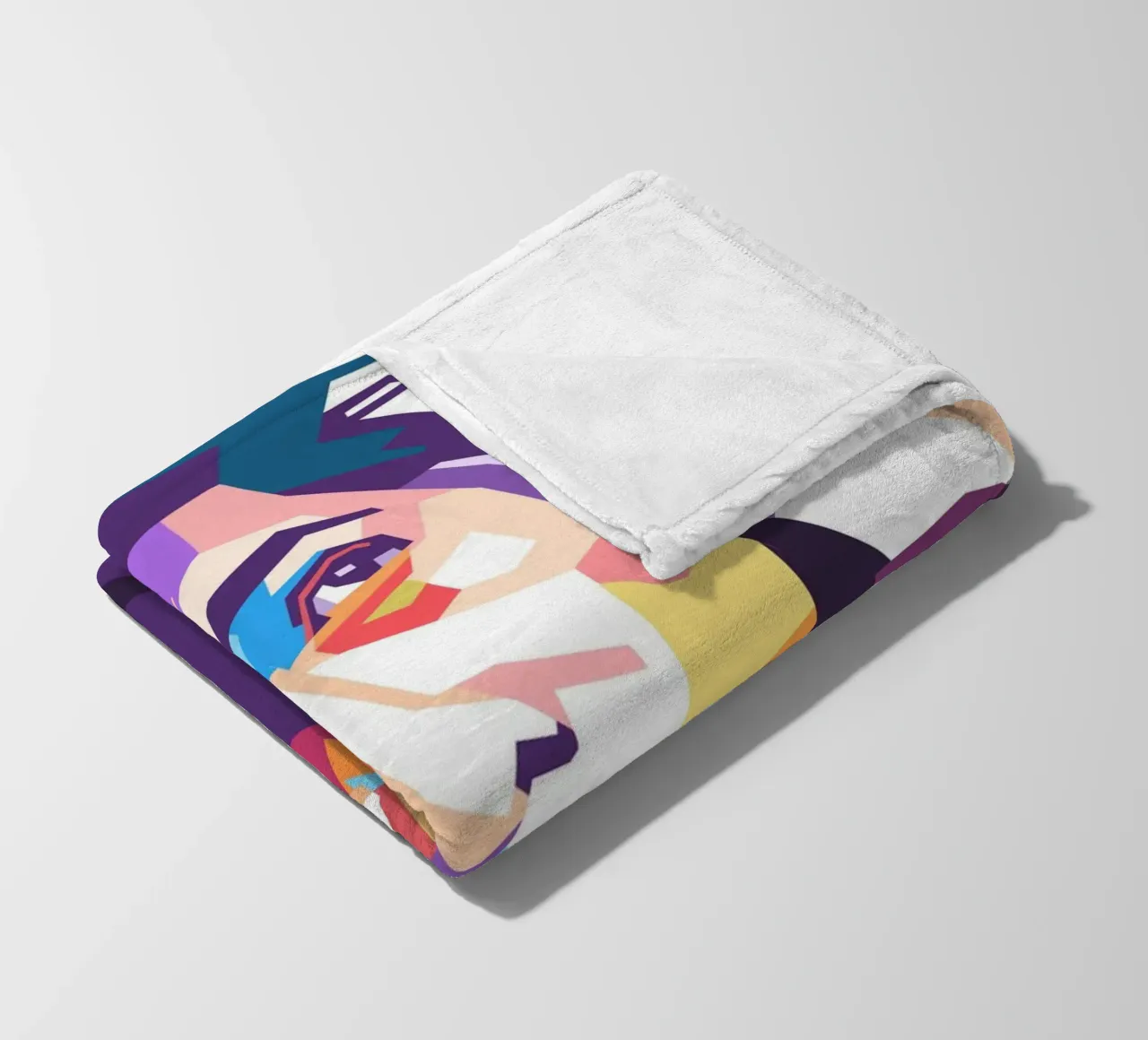 Bob Dylan design artistico coperta in pile da Hantamrata