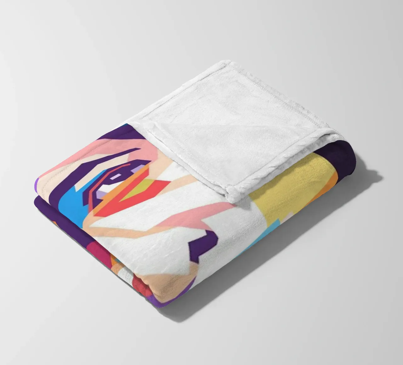 Bob Dylan design artistico coperta in pile da Hantamrata