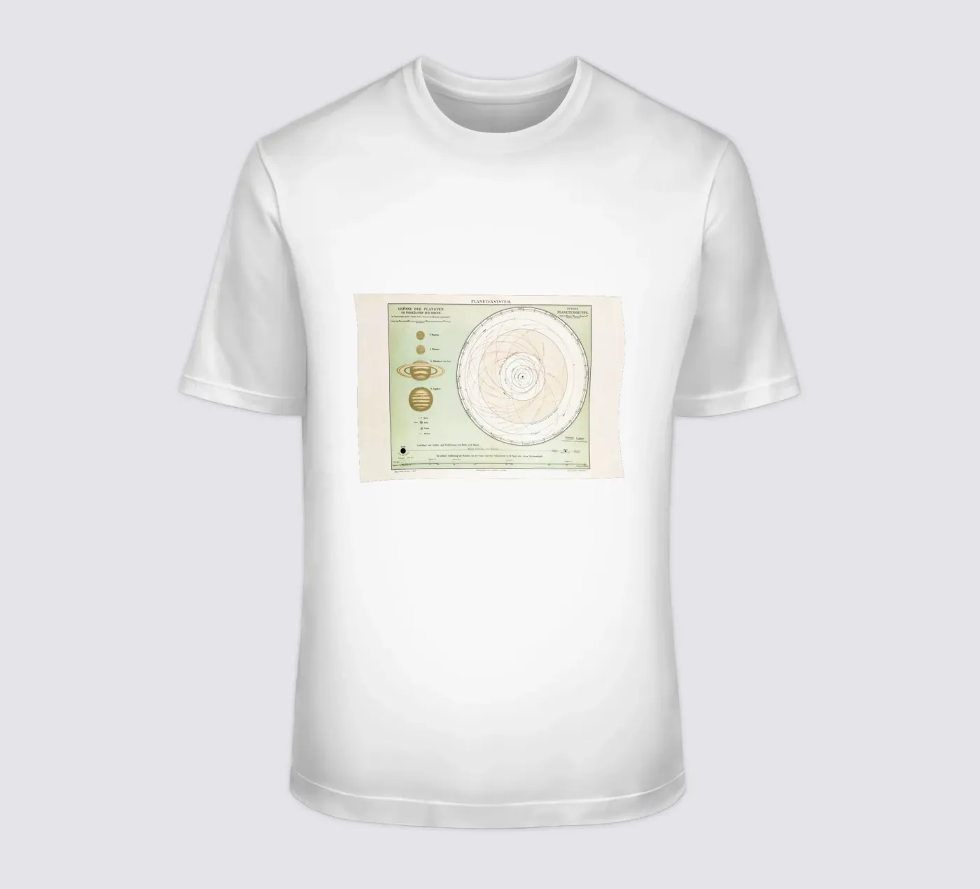 Planetensystem t-shirt da Flora & Fauna