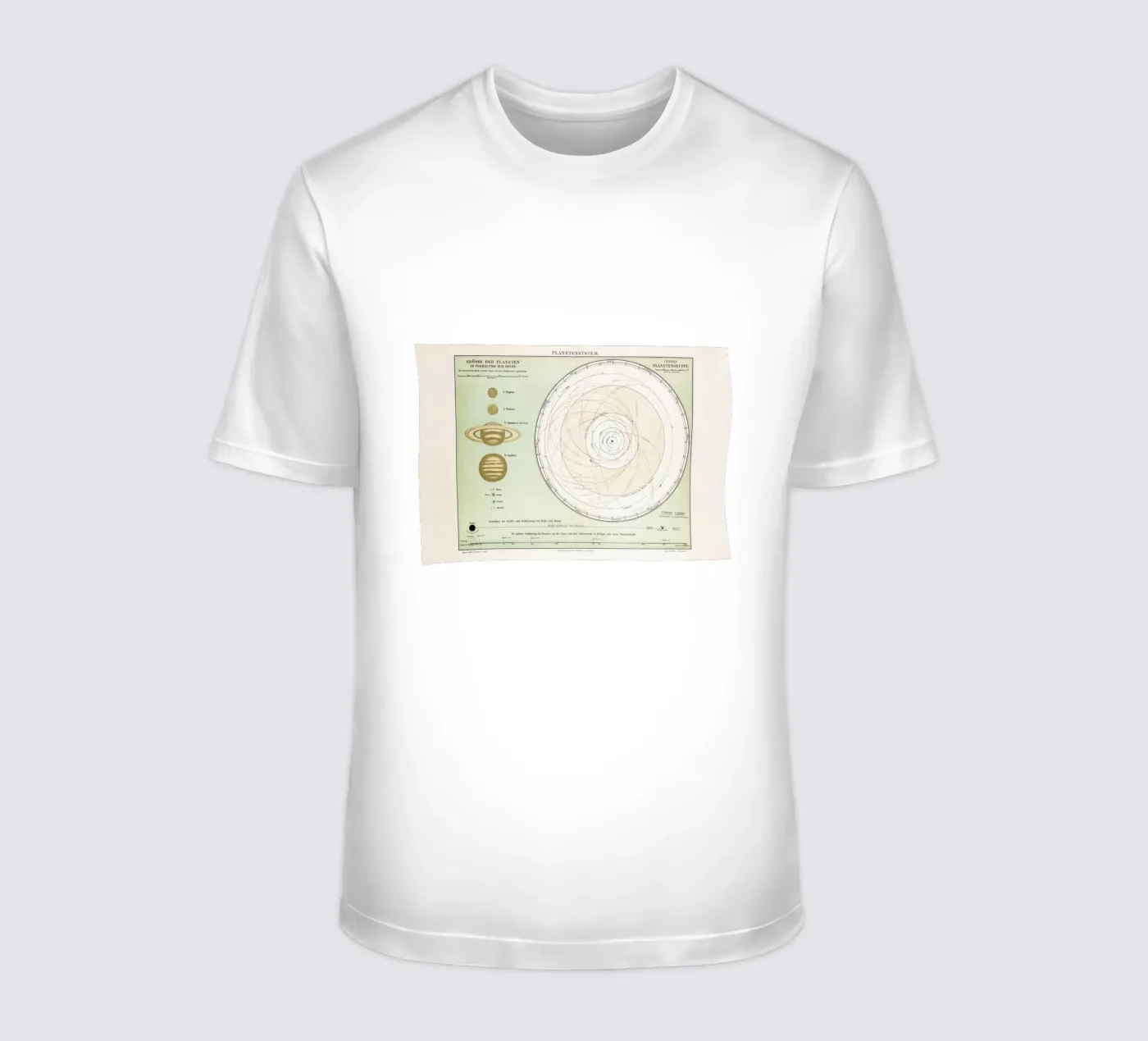 Planetensystem t-shirt da Flora & Fauna