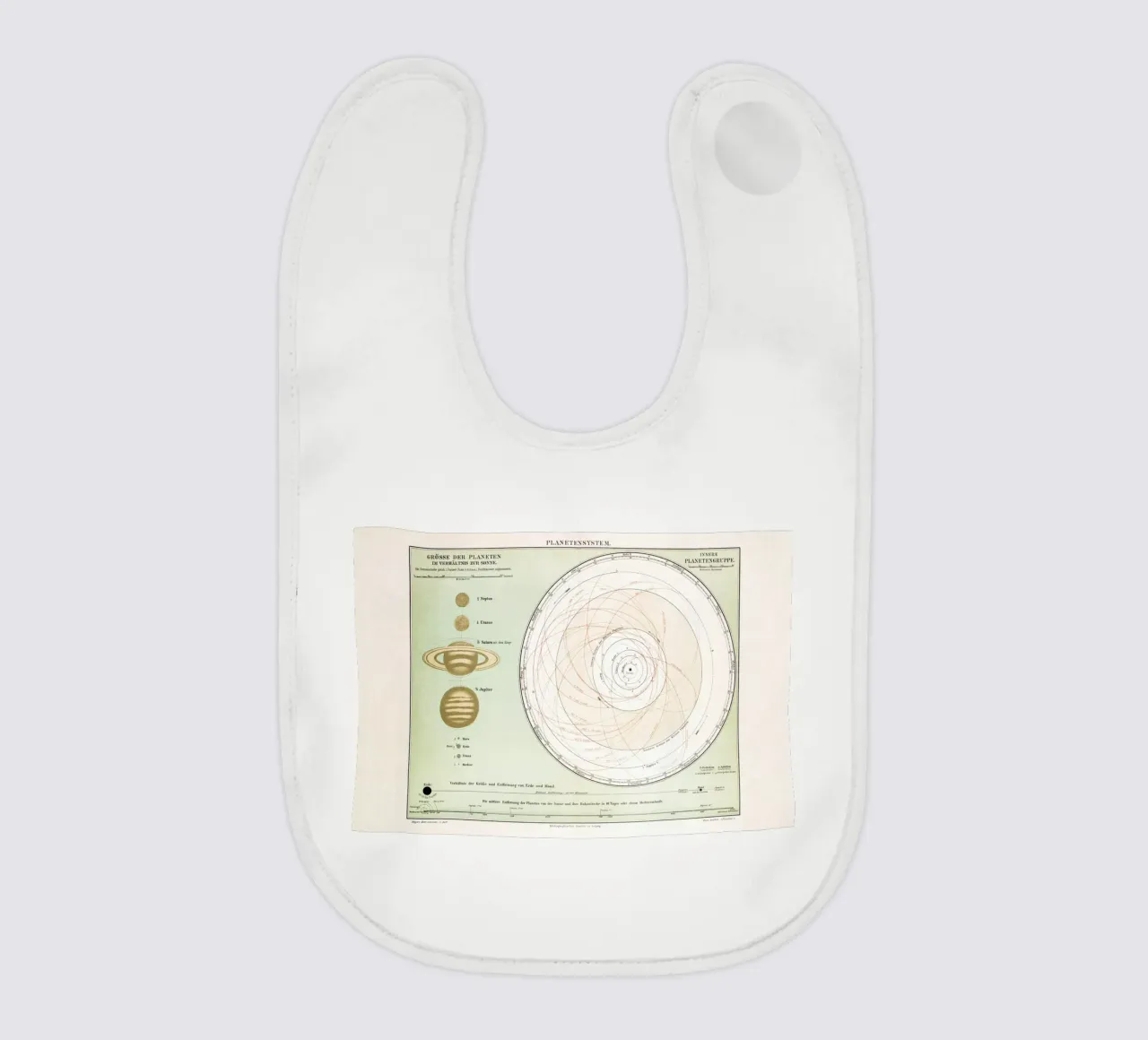 Planetensystem baby bib by Flora & Fauna