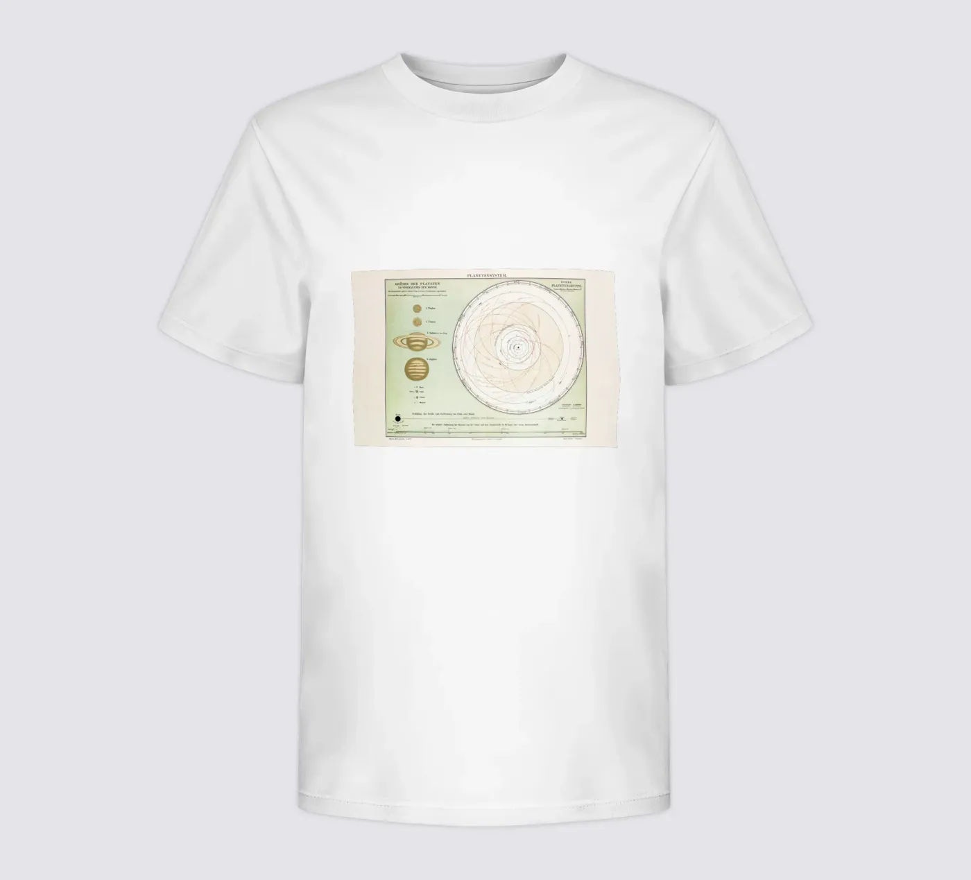 Planetensystem kinder t-shirt van Flora & Fauna