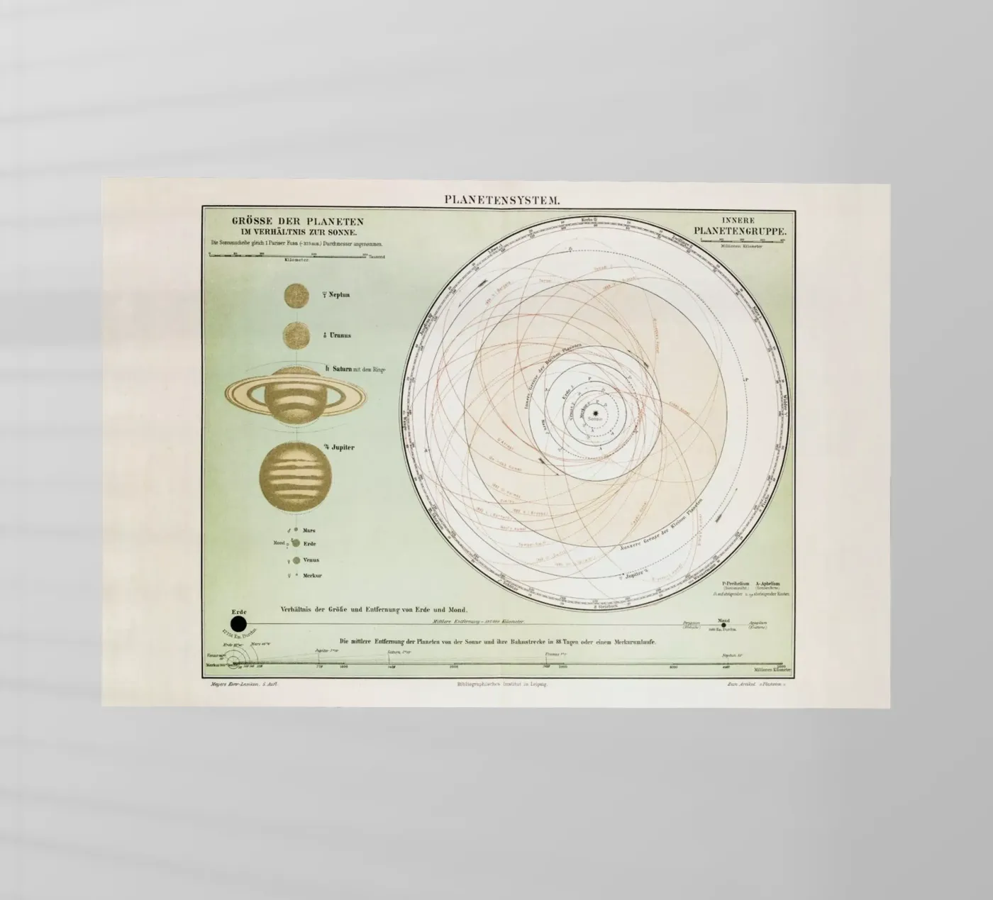 Planetensystem backlit folie van Flora & Fauna