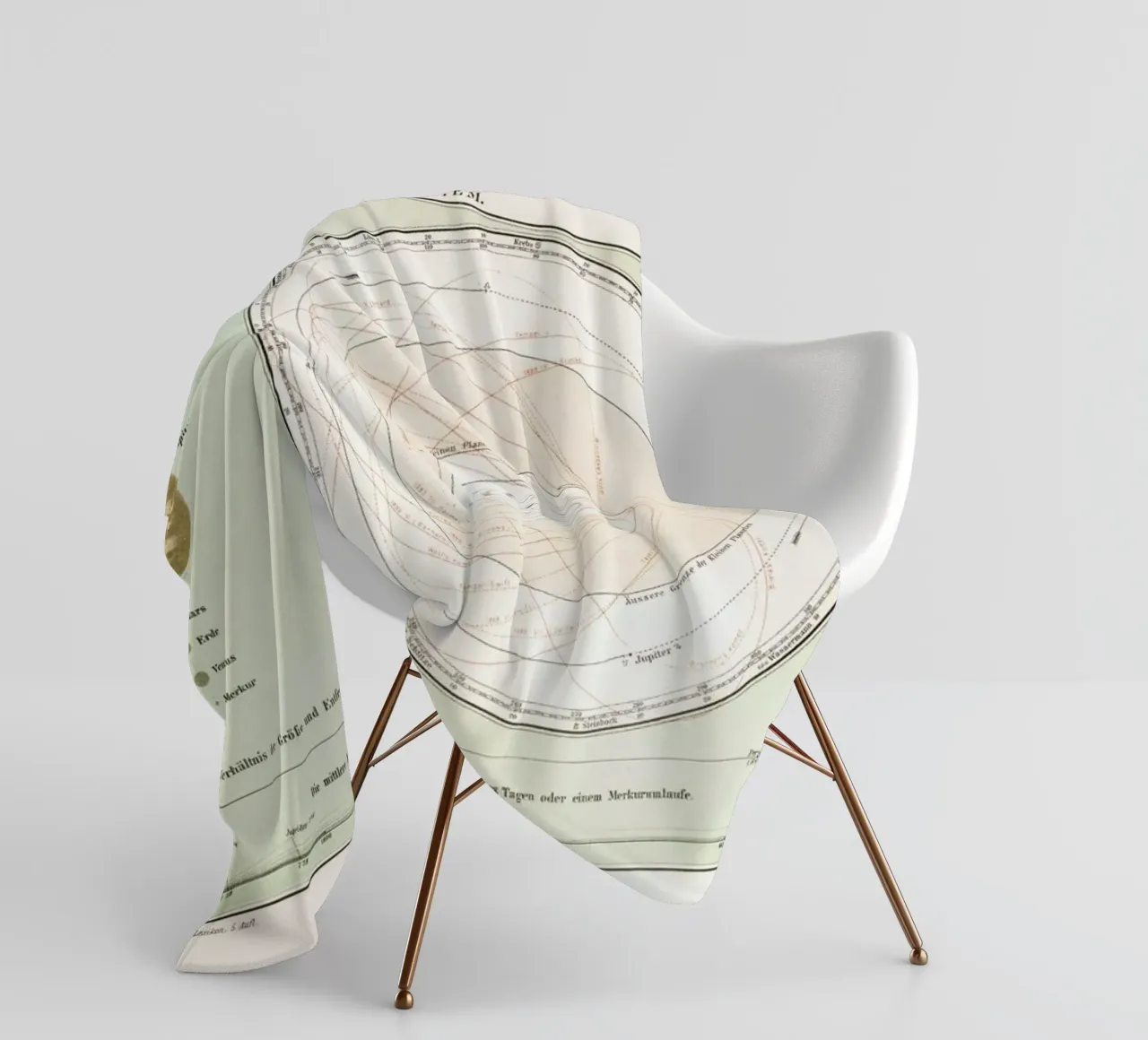 Planetensystem fleecedeken van Flora & Fauna