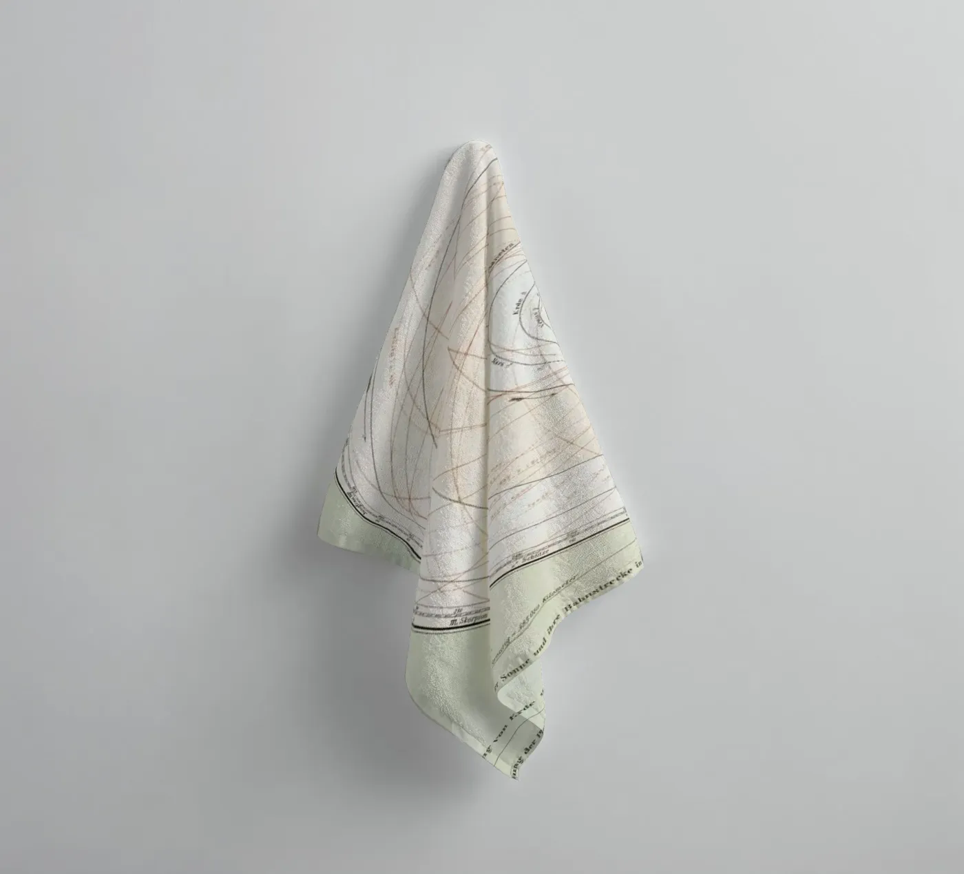 Planetensystem towel by Flora & Fauna