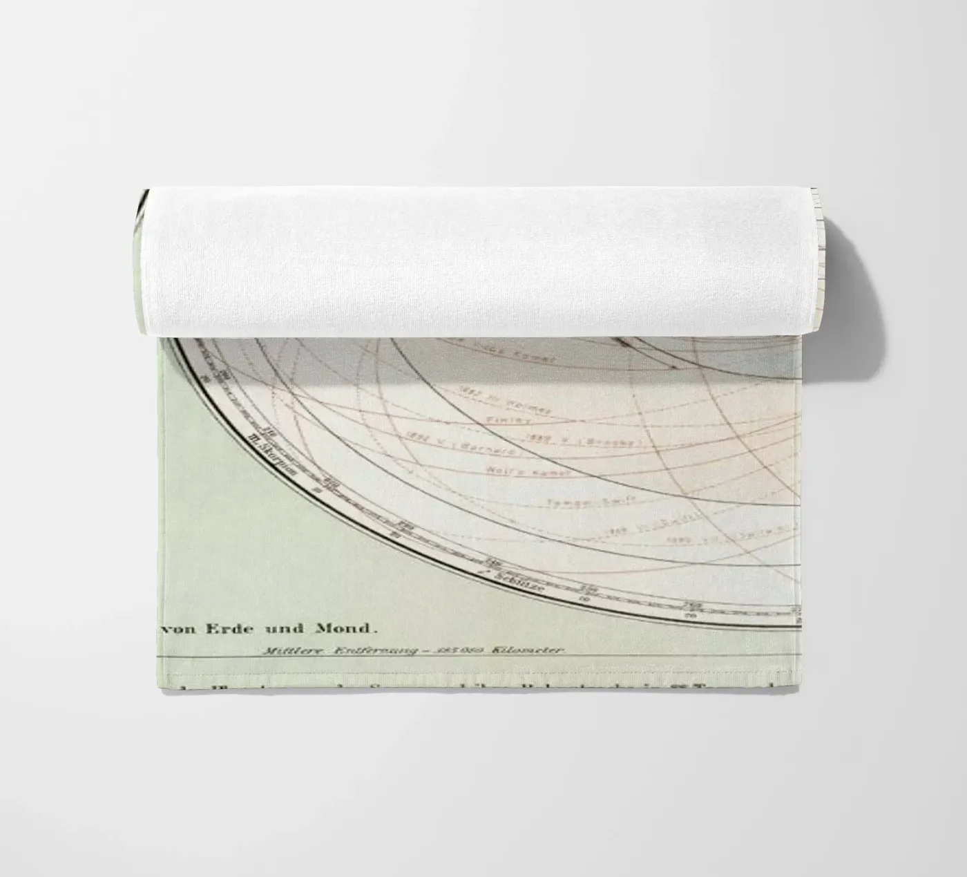 Planetensystem serviette de plage de Flora & Fauna