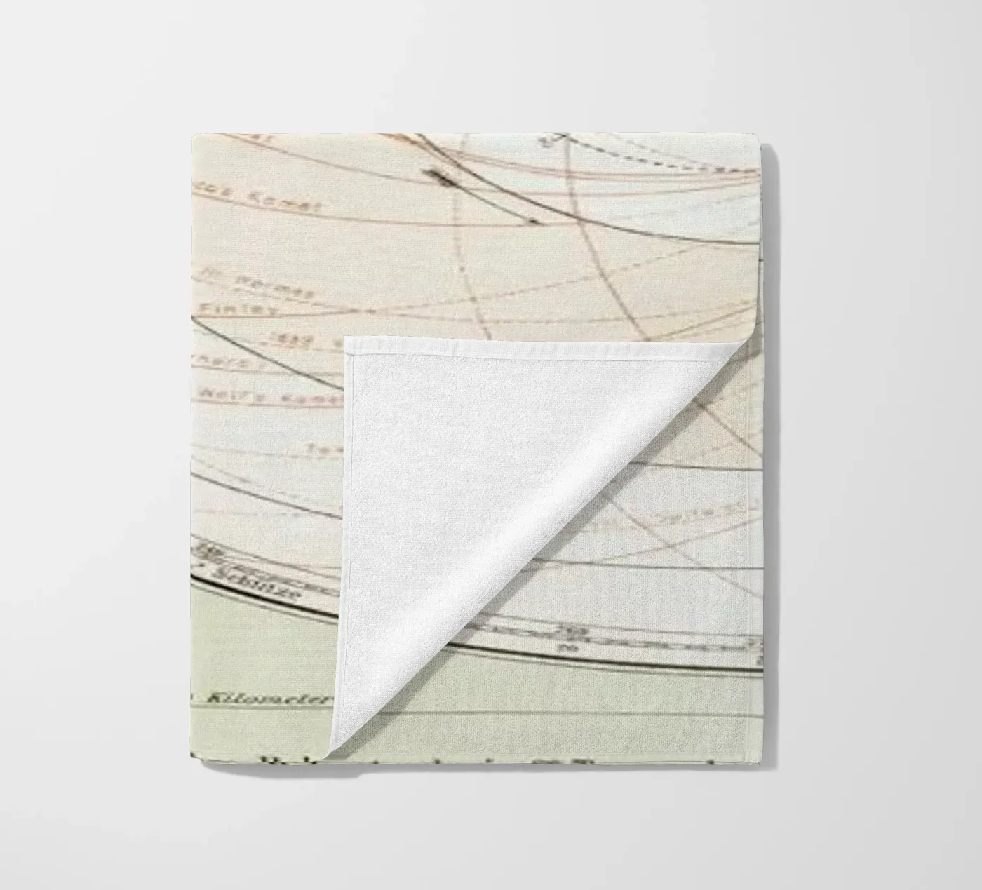 Planetensystem serviette de plage de Flora & Fauna