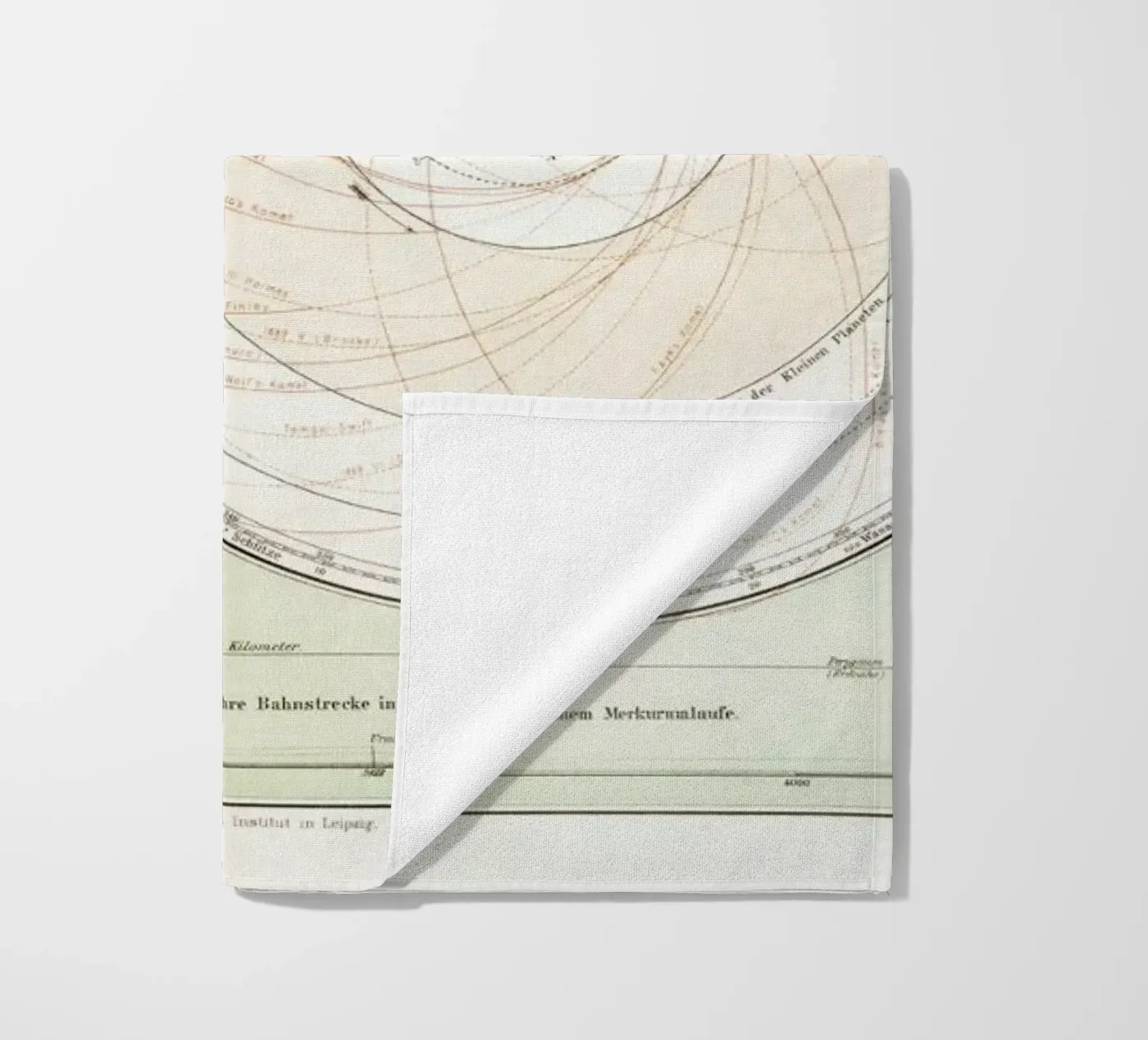 Planetensystem serviette de plage de Flora & Fauna