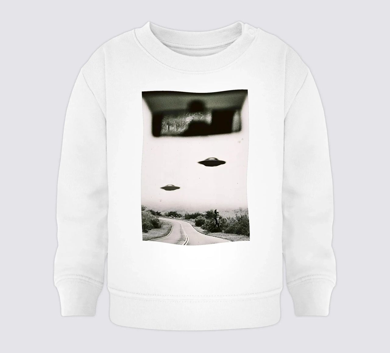 UFO Alieno felpa neonato da rangginangs