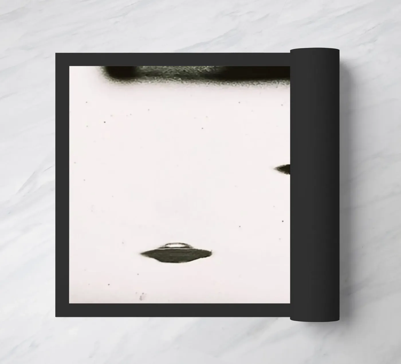 UFO Alien doormat by rangginangs