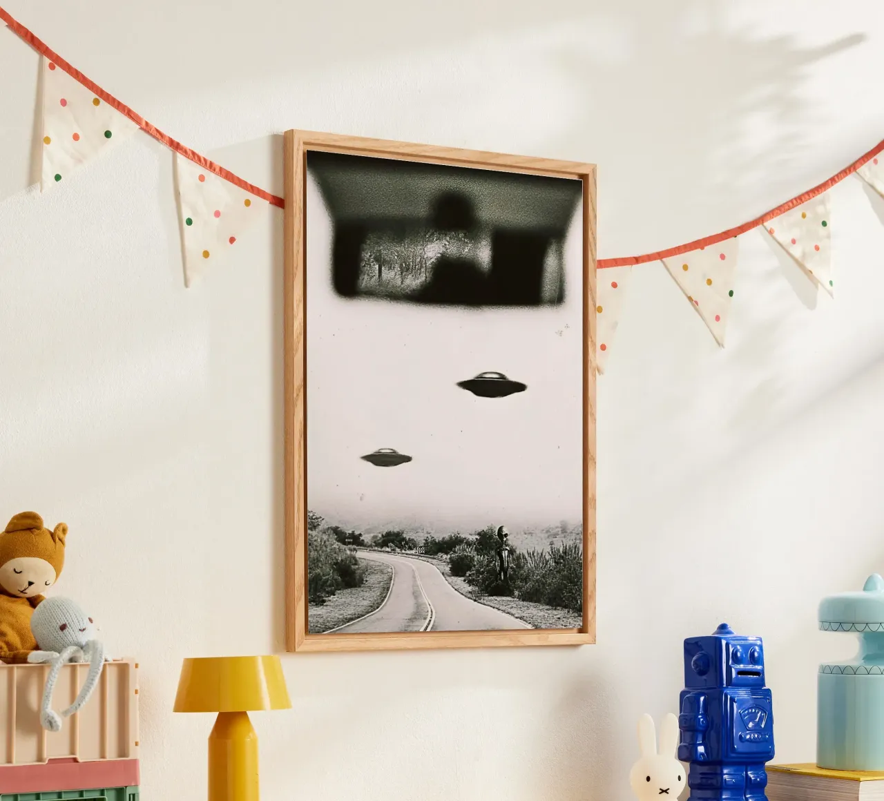 UFO Alieno plexiglass da rangginangs