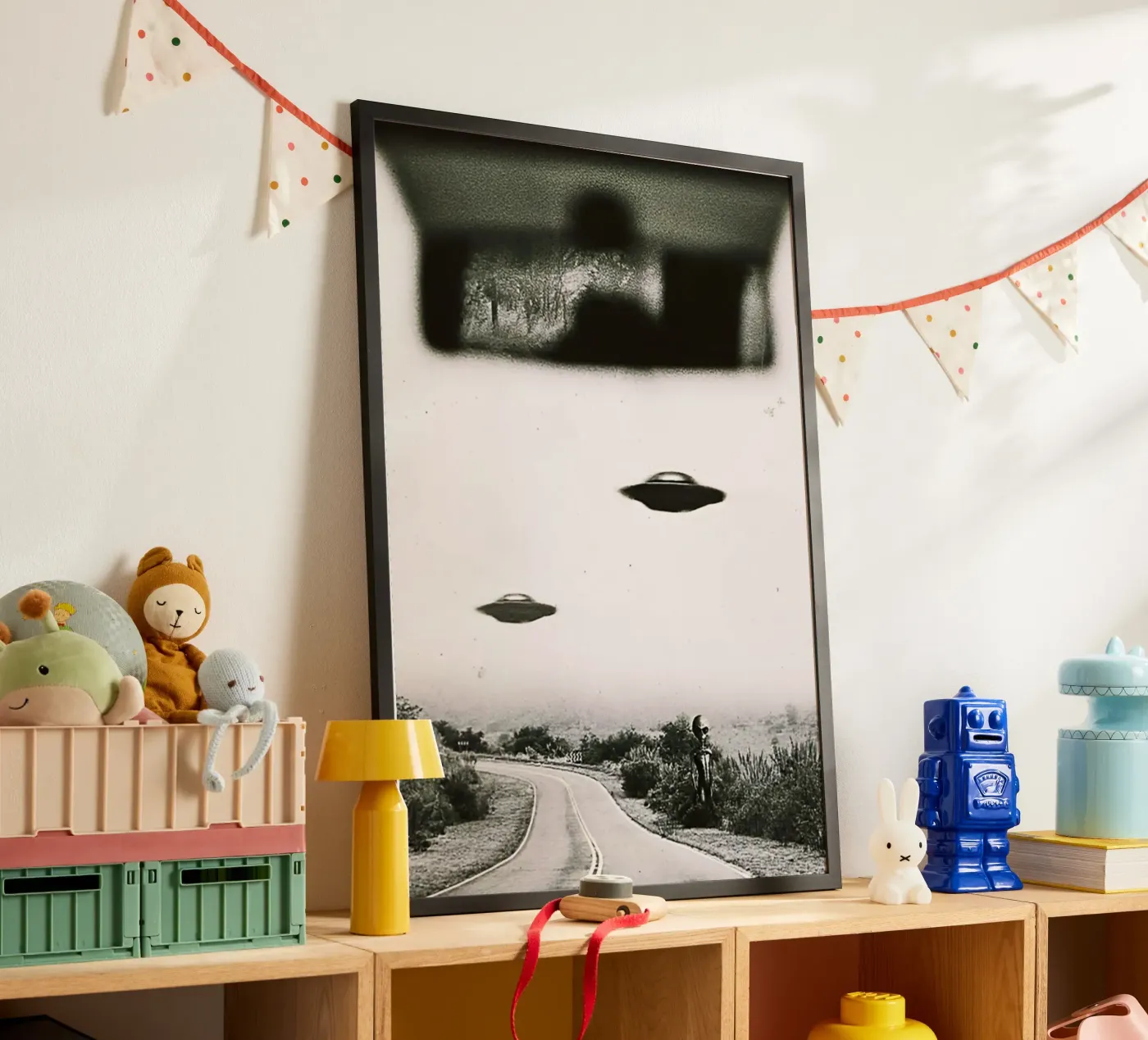 UFO Alieno poster da rangginangs