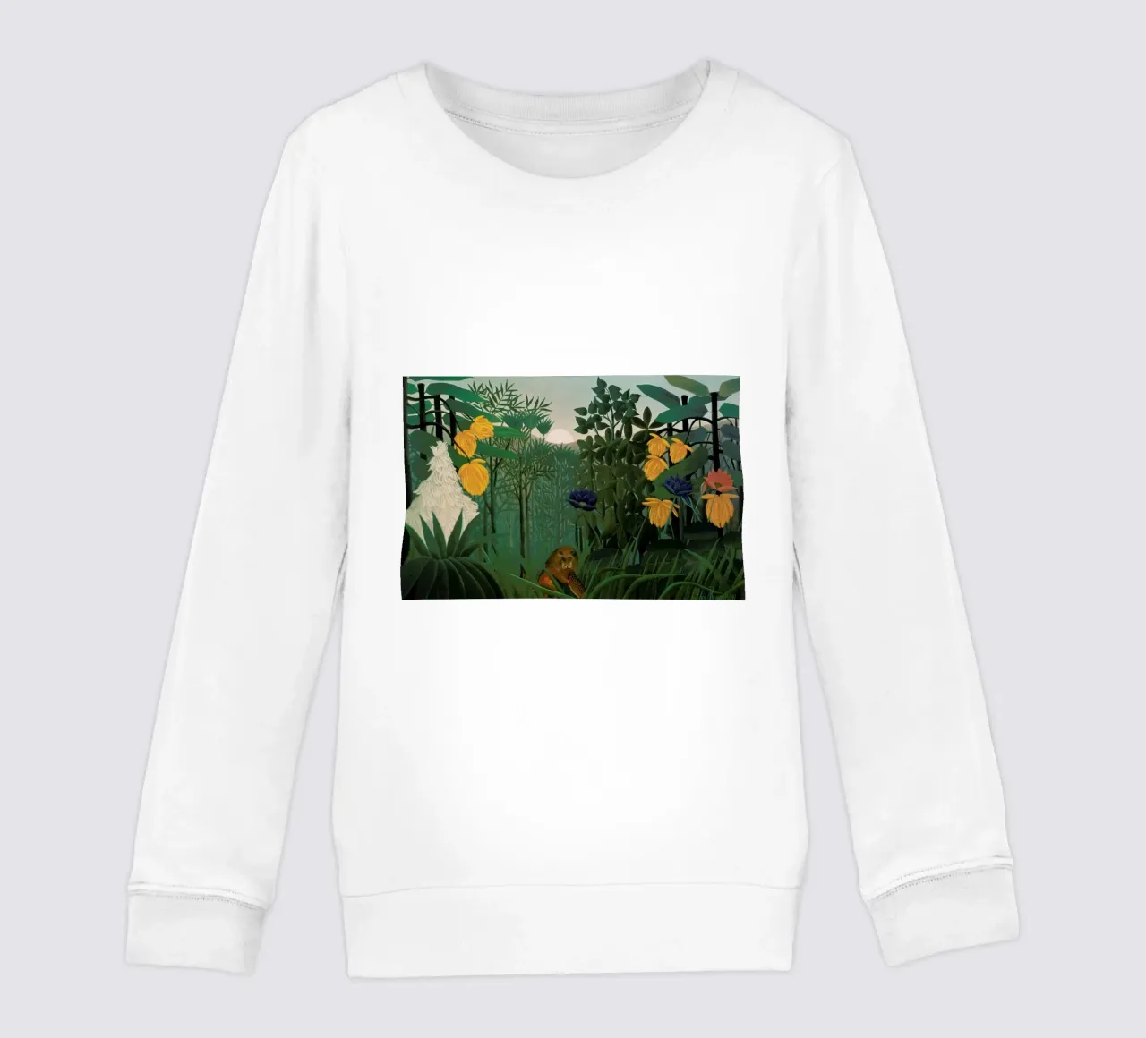 Rousseau - The Repast of the Lion felpa bambino da ARTOTHEK
