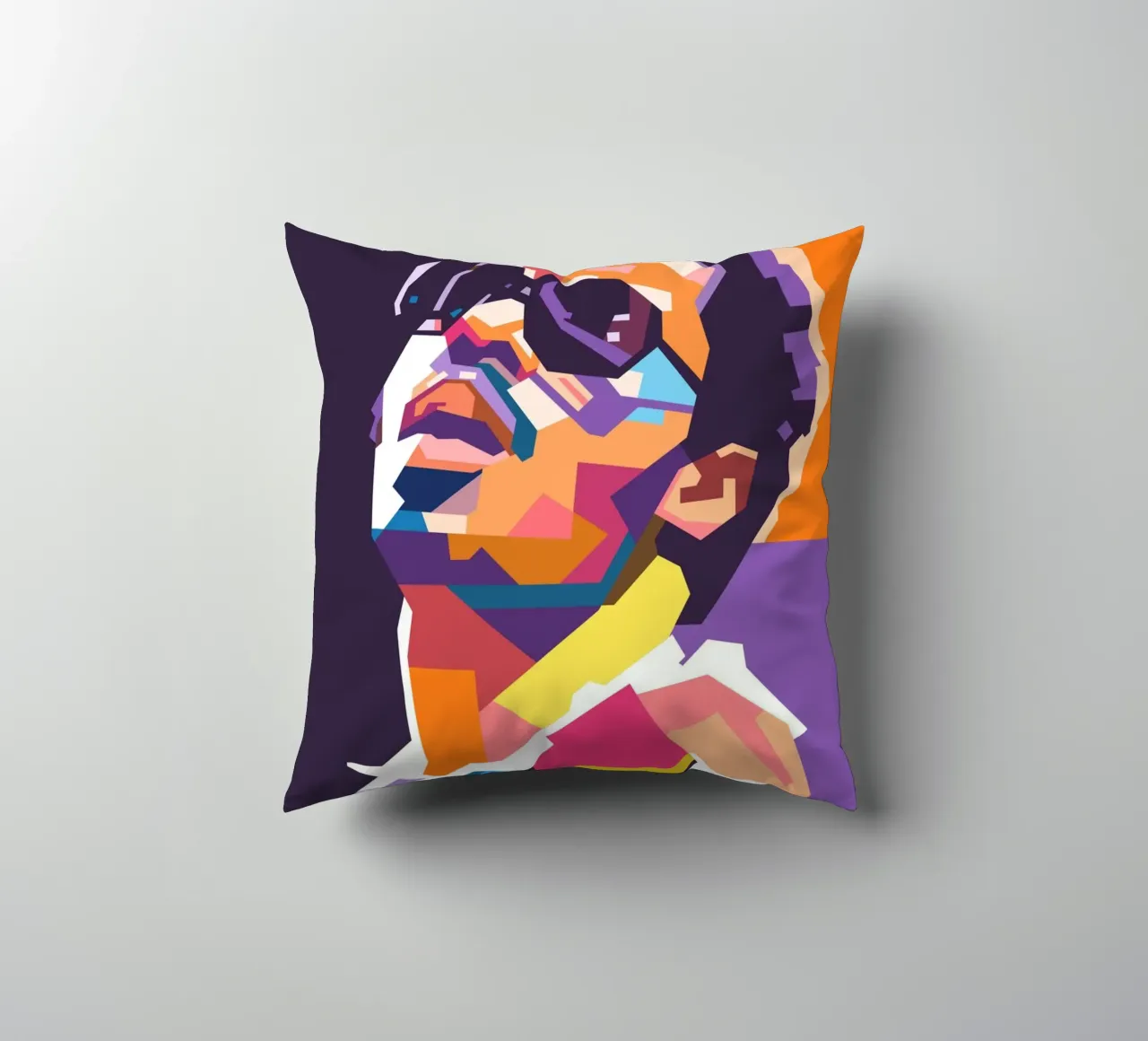 Arte tributo a Stevie Wonder cuscino da Hantamrata