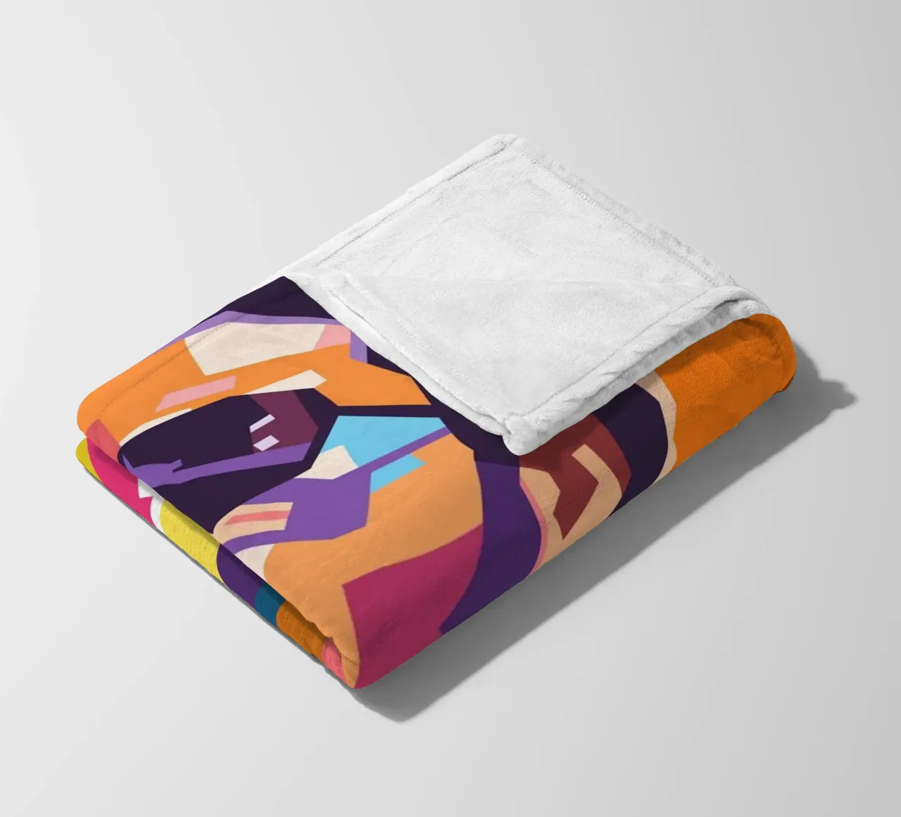 Arte tributo a Stevie Wonder coperta in pile da Hantamrata