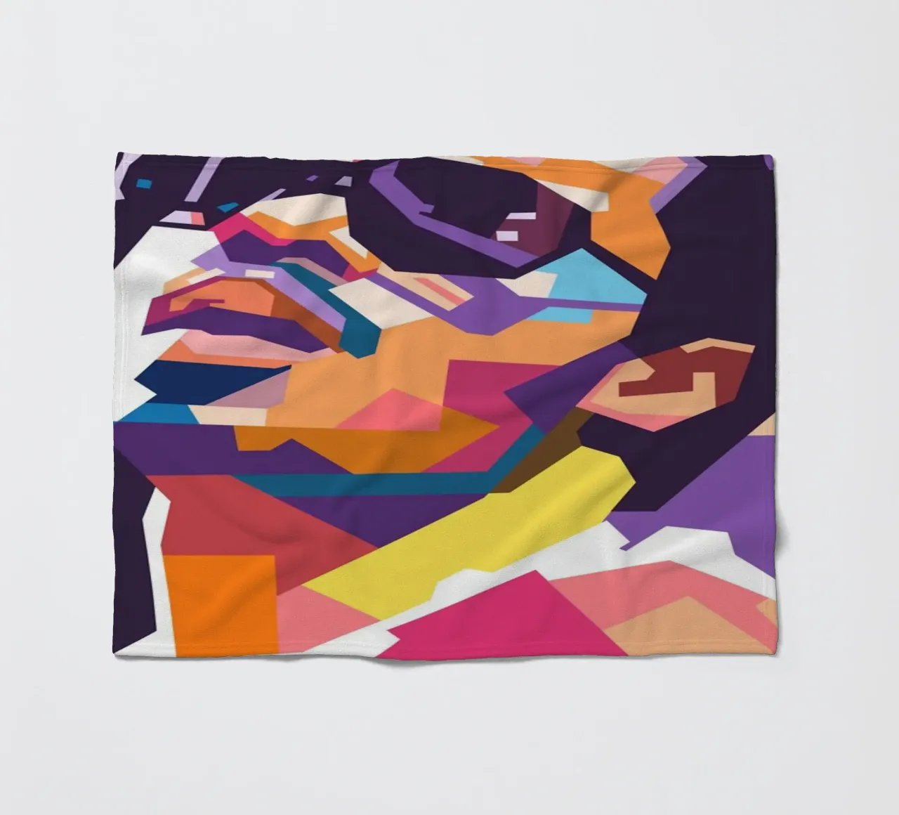 Arte tributo a Stevie Wonder coperta in pile da Hantamrata