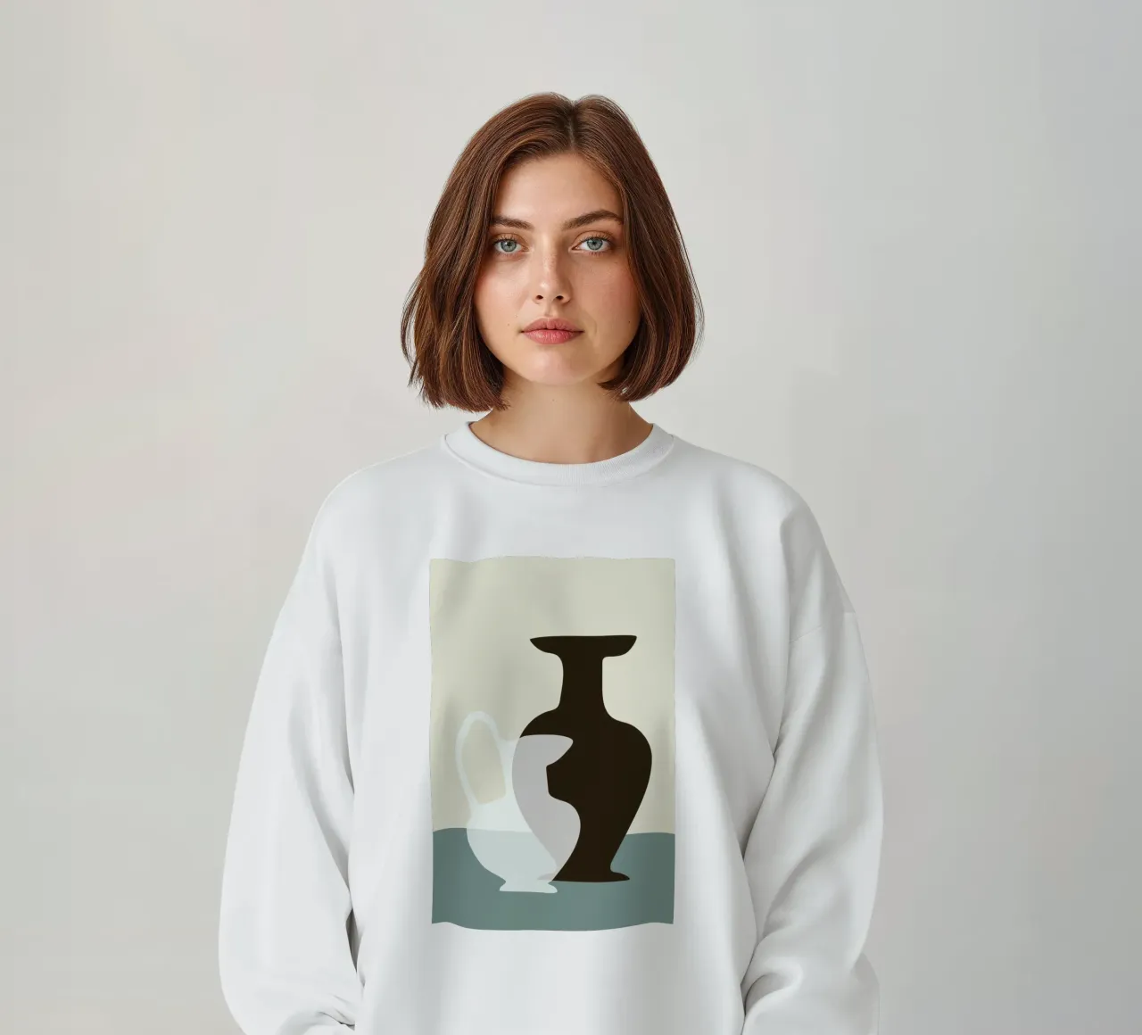 Shapes & Shadows sweatshirt van Christina Heitmann